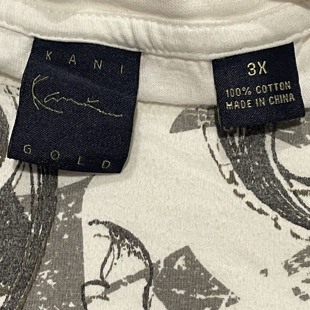Affliction × Ed Hardy × Tapout 3xl Karl Kani Wings Cross Tee Y2K Affliction Style Size US XXL / EU 58 / 5 - 5 Thumbnail