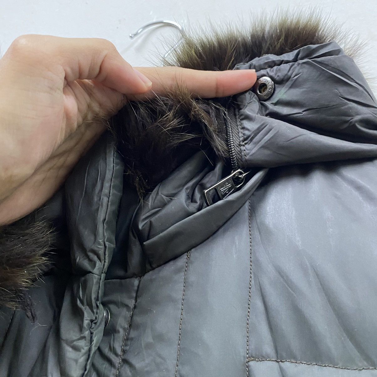 Moncler Moncler vintage black faded long jacket down puffer coat Size US S / EU 44-46 / 1 - 12 Thumbnail