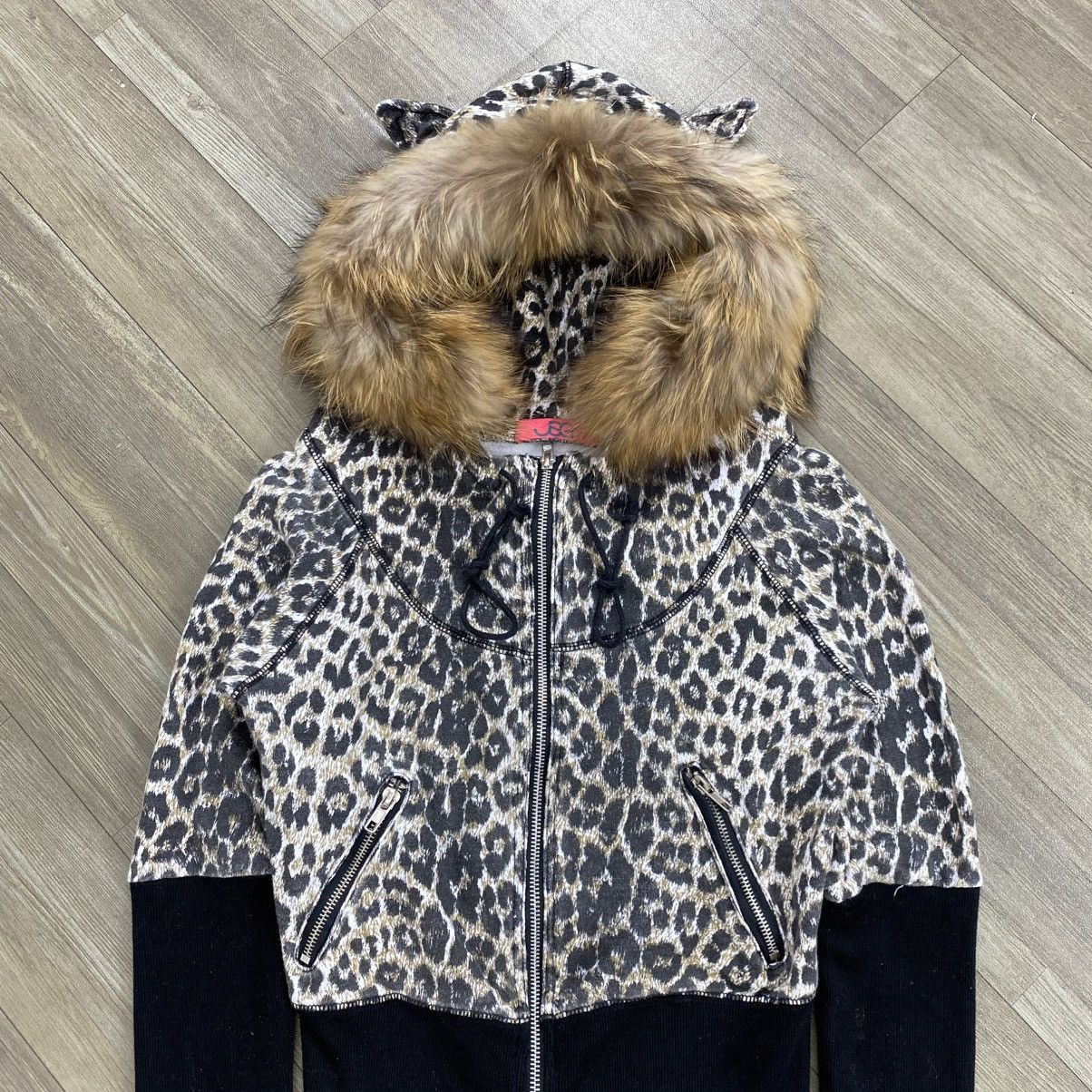 Other SOLD🚨 JSG Tokyo Leopard Ifsixwasnine Lgb Goa Fur Zip Hoodie Size US S / EU 44-46 / 1 - 2 Thumbnail