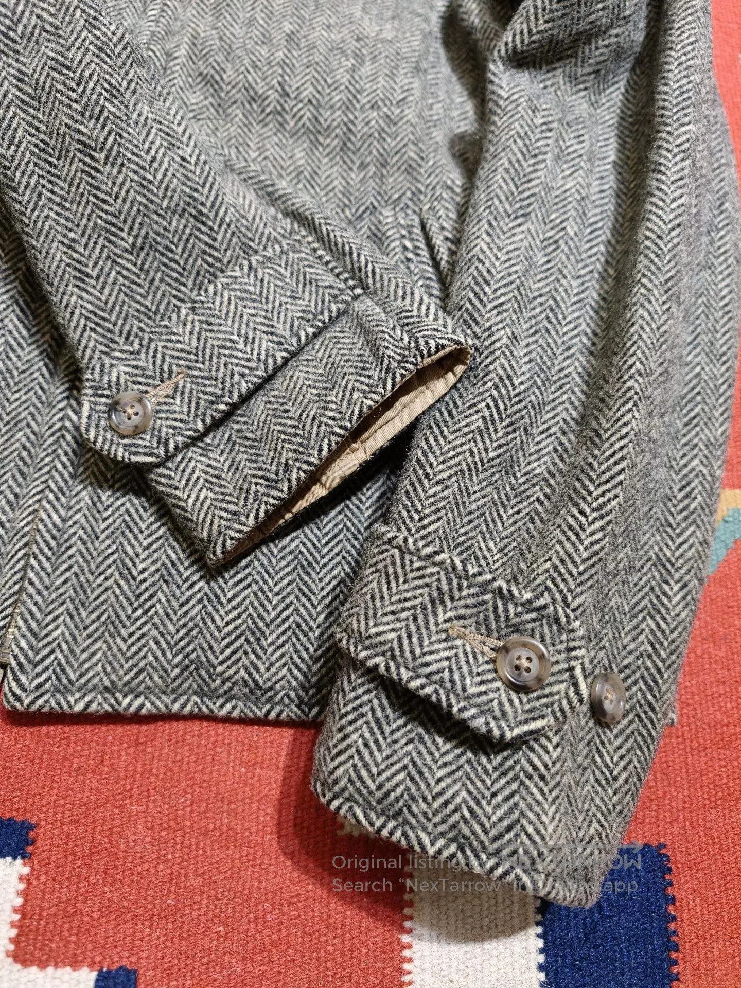 Ralph Lauren Blue Label Vintage Houndstooth Wool Jacket by Ralph Lauren. Size US M / EU 48-50 / 2 - 7 Thumbnail