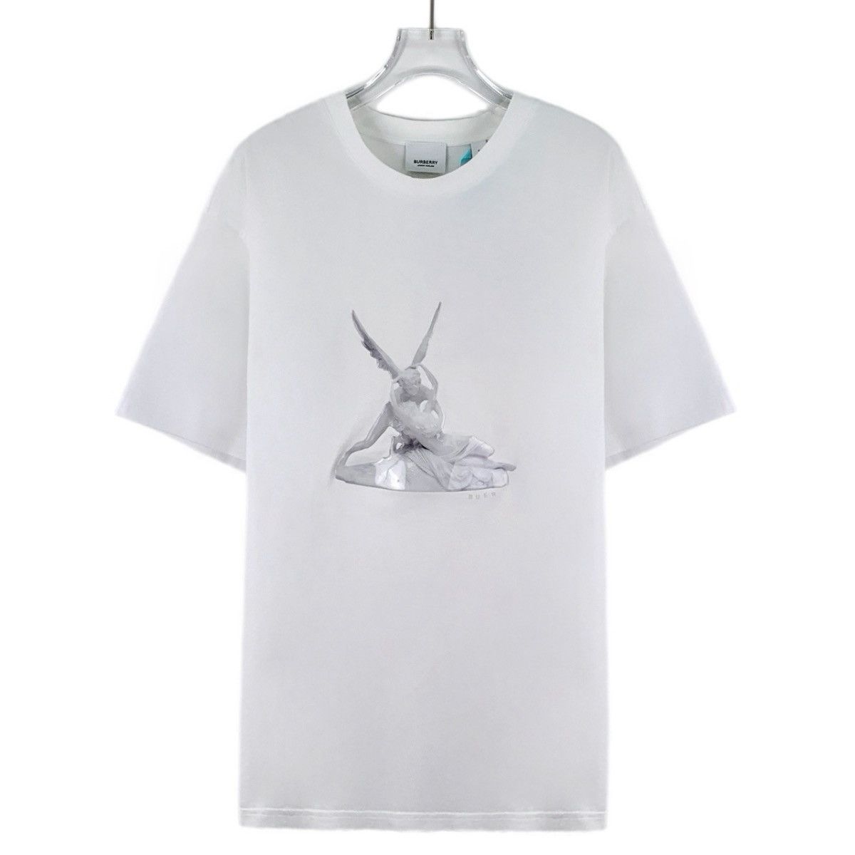 Burberry Burberry White Cupid Print Short Sleeve T-shirt K26WX Size US S / EU 44-46 / 1 - 1 Thumbnail
