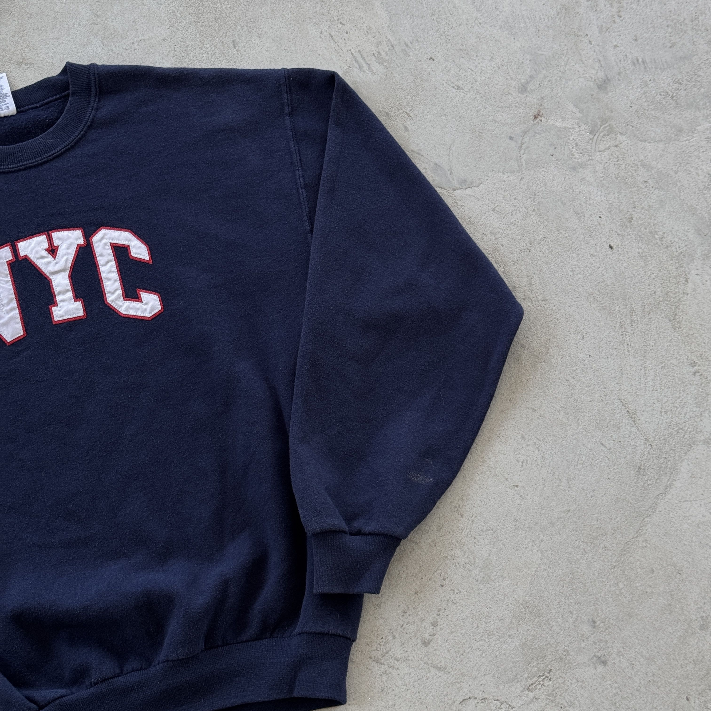 Vintage Vintage NYC Crewneck Sweatshirt Size US M / EU 48-50 / 2 - 2 Thumbnail