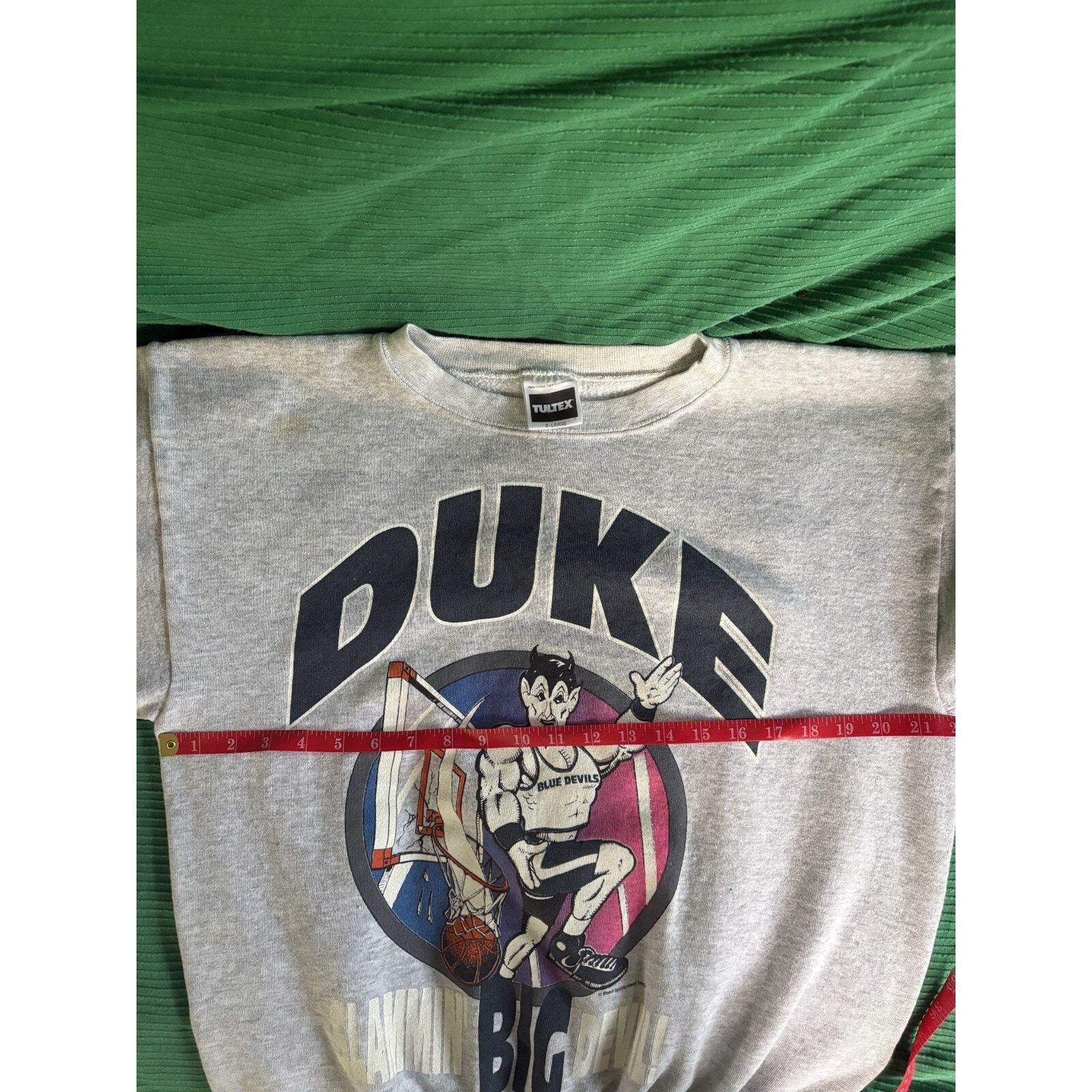Tultex Vtg 92 RARe Duke Blue Devils Bball Sweatshirt Crewneck XL Size US XL / EU 56 / 4 - 3 Thumbnail