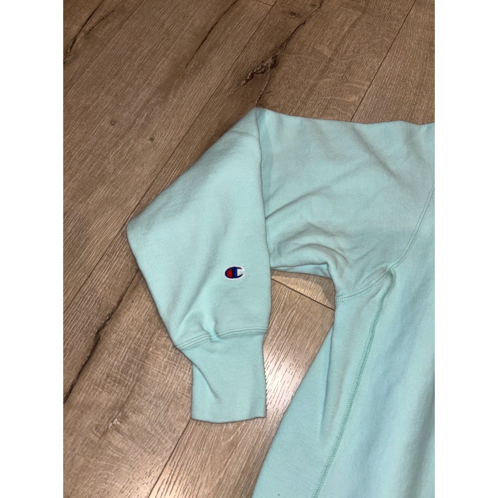 Champion Champion Reverse Weave Pullover Crewneck Logo Print Sweatshirt Sz Large Blue Size US L / EU 52-54 / 3 - 6 Thumbnail