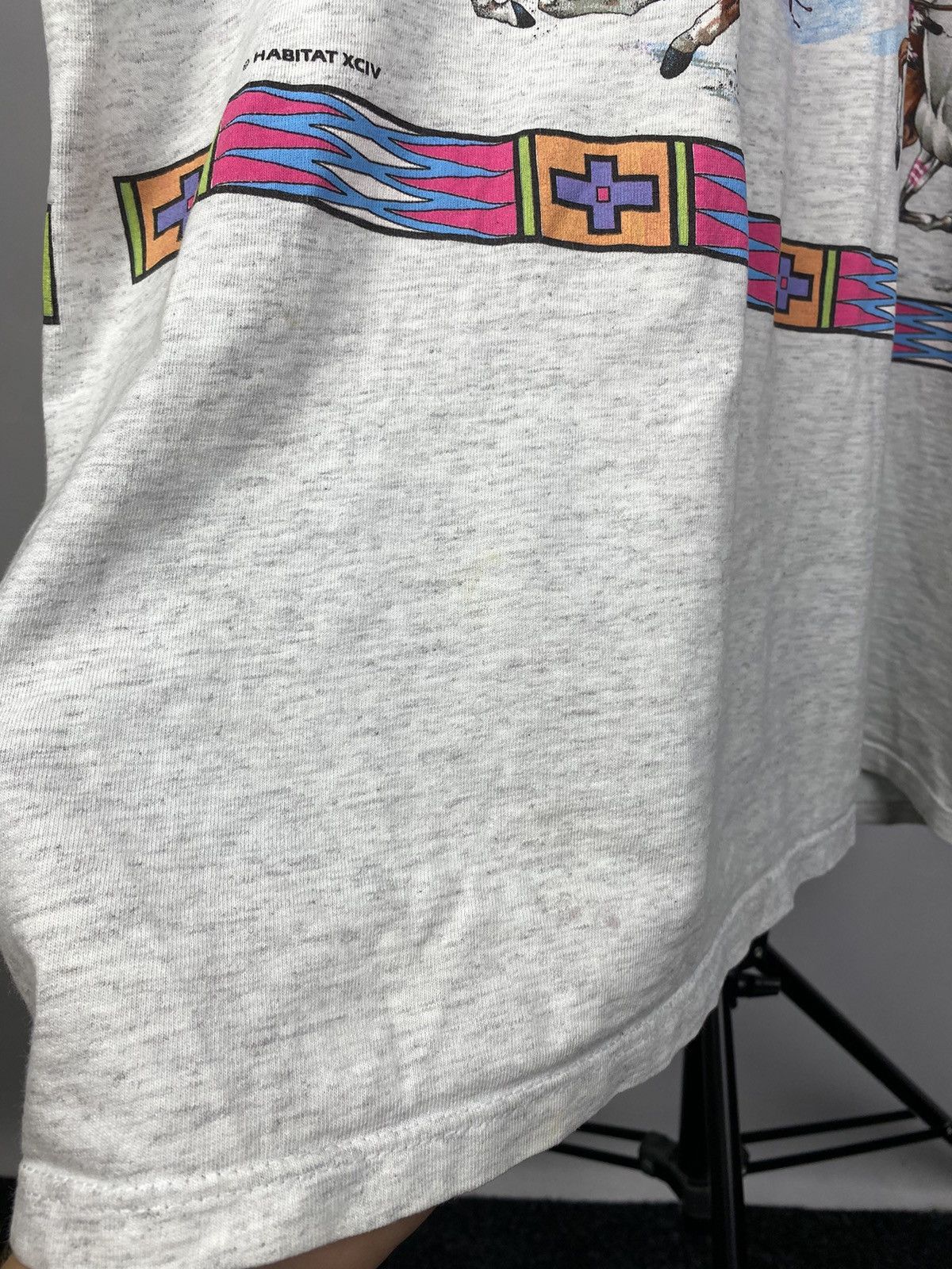 Habitat × Native × Vintage Vintage 1994 Double side USA Native aztec indian 90s Size US XL / EU 56 / 4 - 7 Thumbnail
