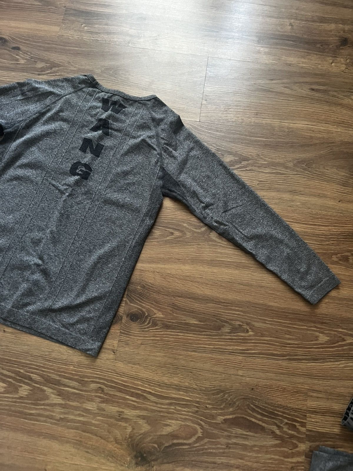 Alexander Wang Alexander Wang Sport Set Long Sleeve + Leggings Grey Logo Size M / US 6-8 / IT 42-44 - 6 Thumbnail