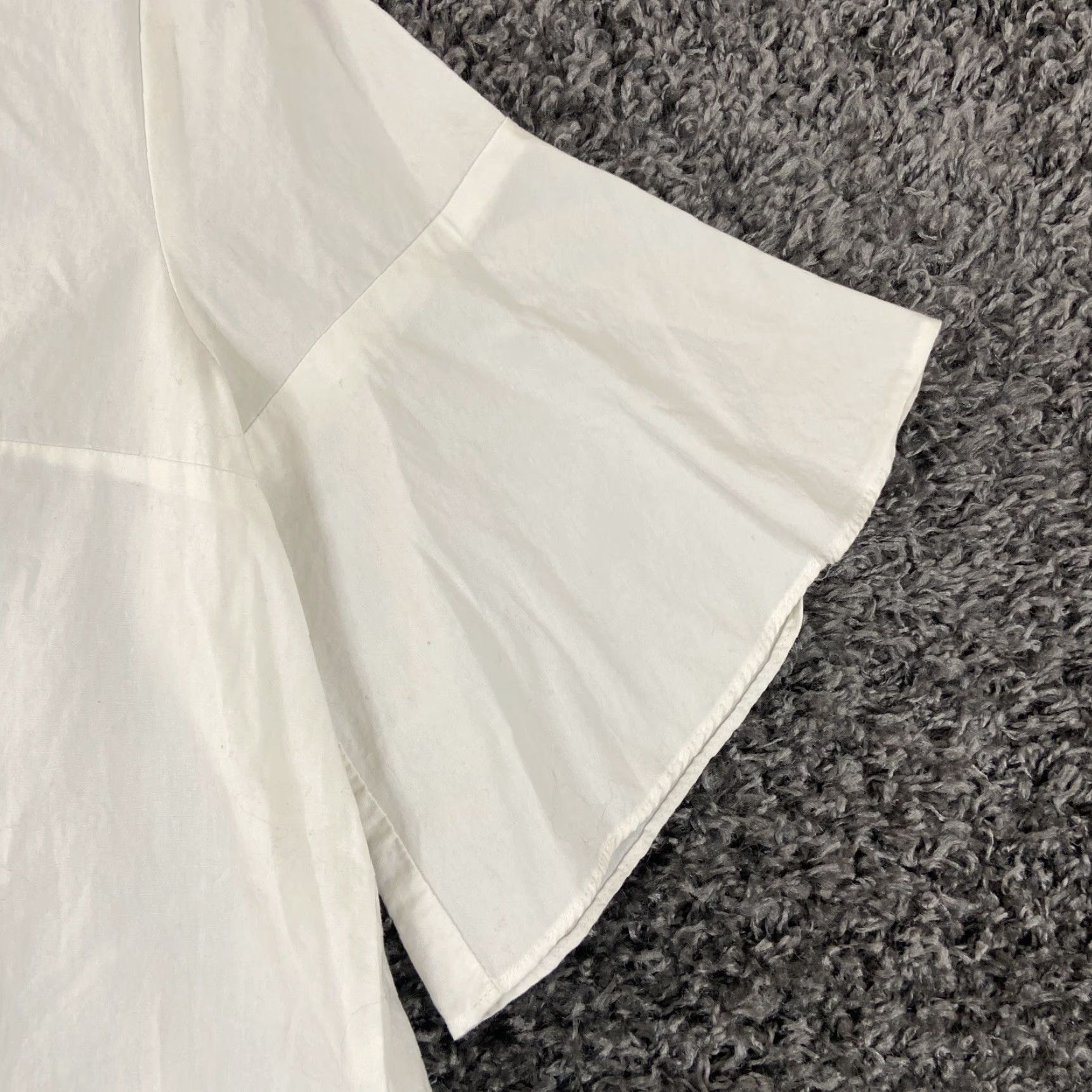 Madewell Madewell Shirt Women S White Button-Up Long Womens Size S / US 4 / IT 40 - 3 Thumbnail
