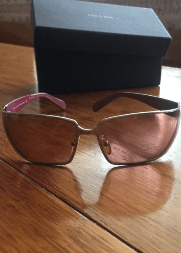Prada PRADA Sunglasses SPR 54F Star Sport Symbol Wrap Shield Mask Size ONE SIZE - 2 Thumbnail