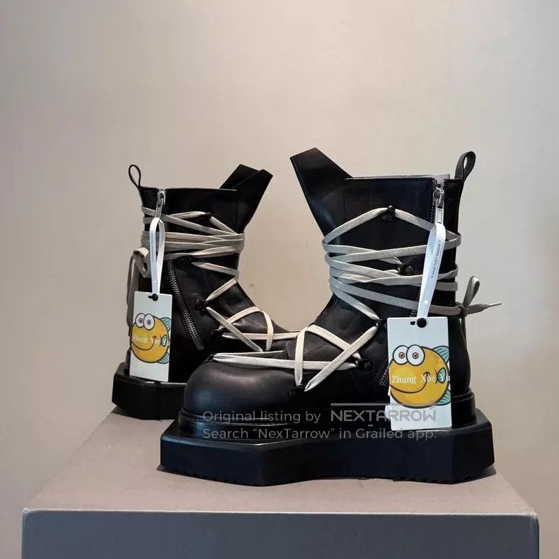 Rick Owens black lace. Size US 10 / EU 43 - 5 Thumbnail