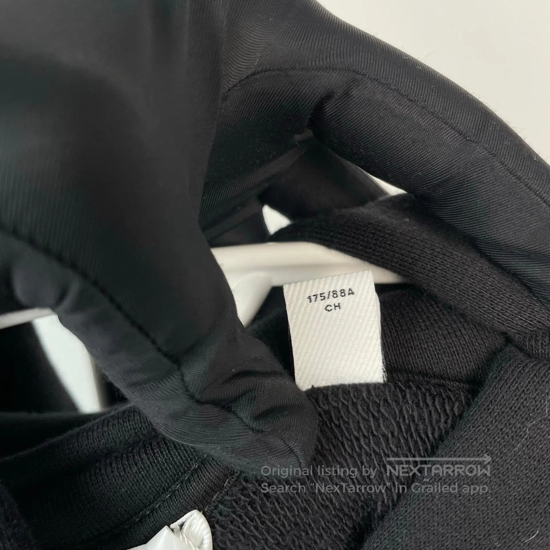 Burberry Burberry Black Irregular Drawstring Hoodie| Size US L / EU 52-54 / 3 - 6 Thumbnail