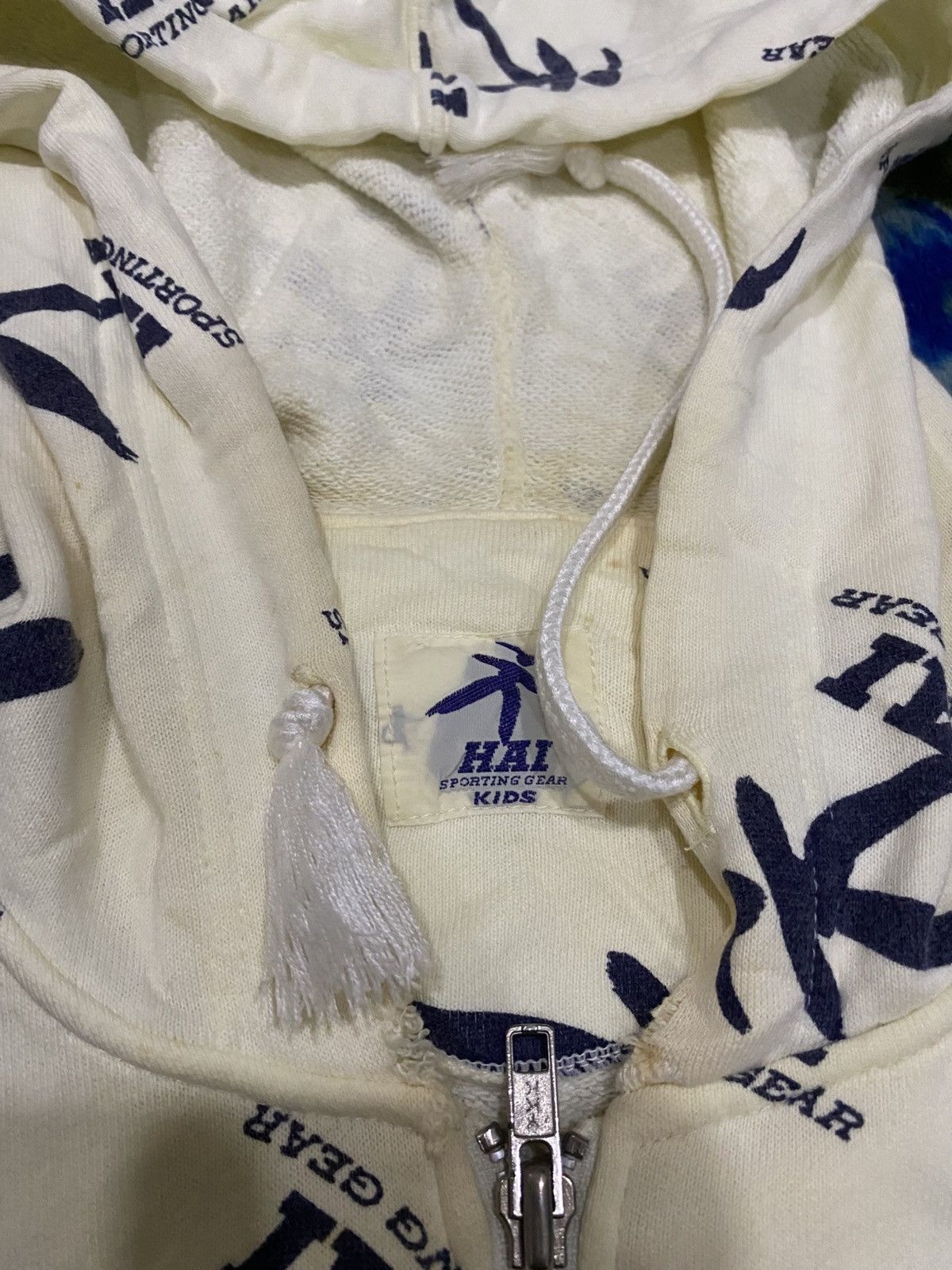 Hai Sporting Gear Vintage 80s Hai Sporting Gear By Issey Miyake Hoodie Size US L / EU 52-54 / 3 - 3 Thumbnail