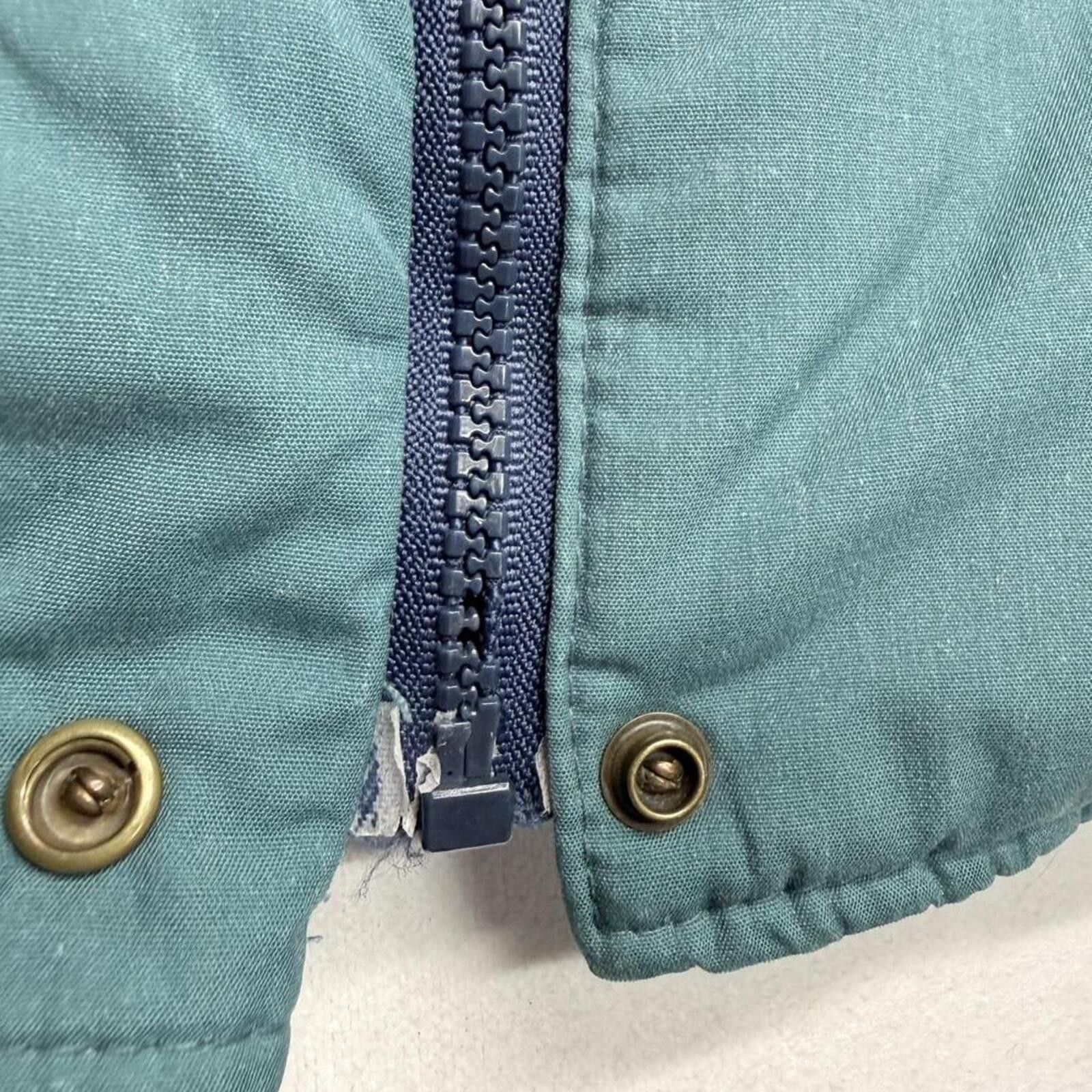 Woolrich Woolen Mills Vintage 80s Woolrich Woman blue puffer jacket Size S / US 4 / IT 40 - 8 Thumbnail