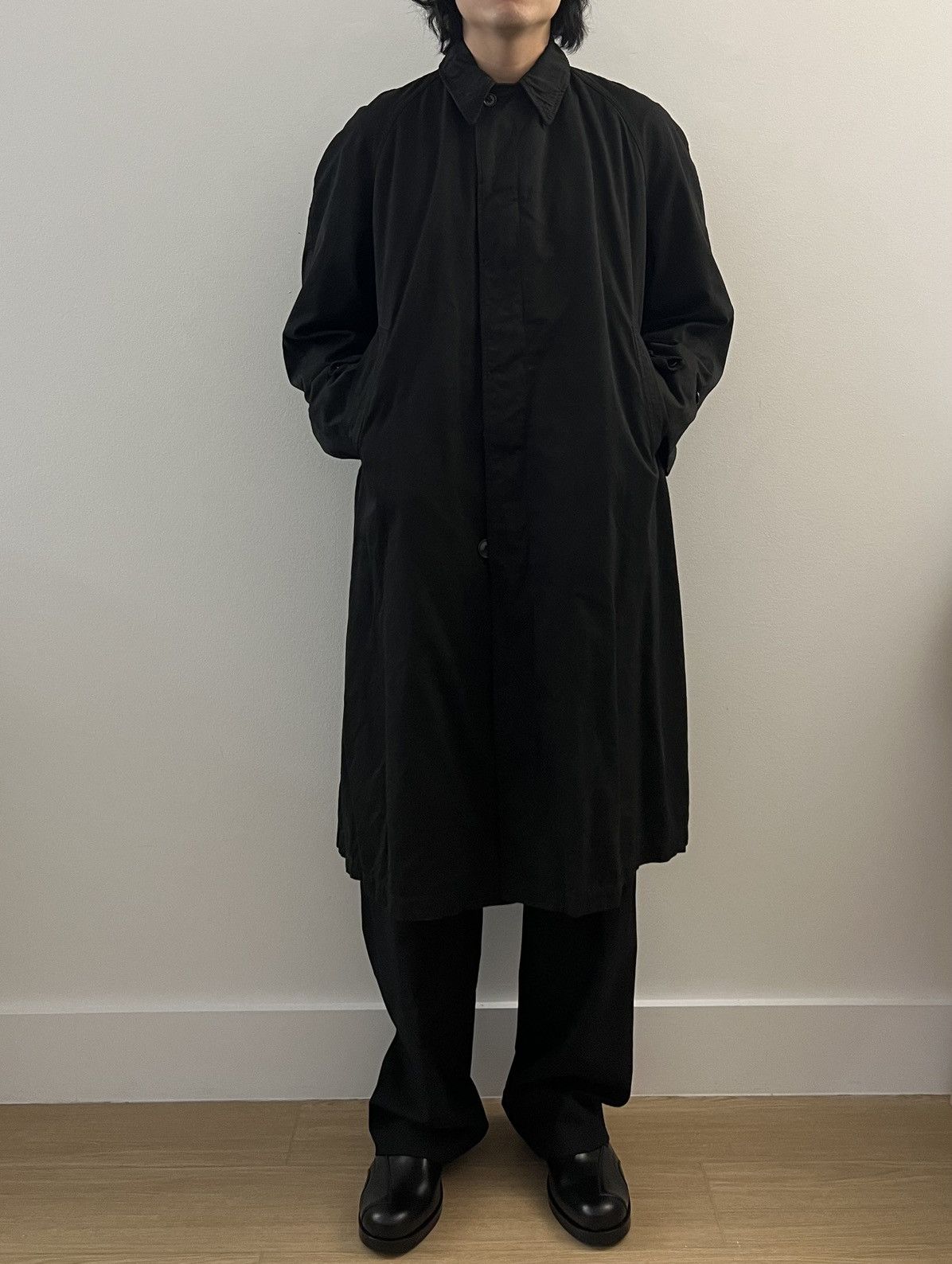 Vintage Vintage Military Fully Lined Overcoat Size US L / EU 52-54 / 3 - 3 Thumbnail