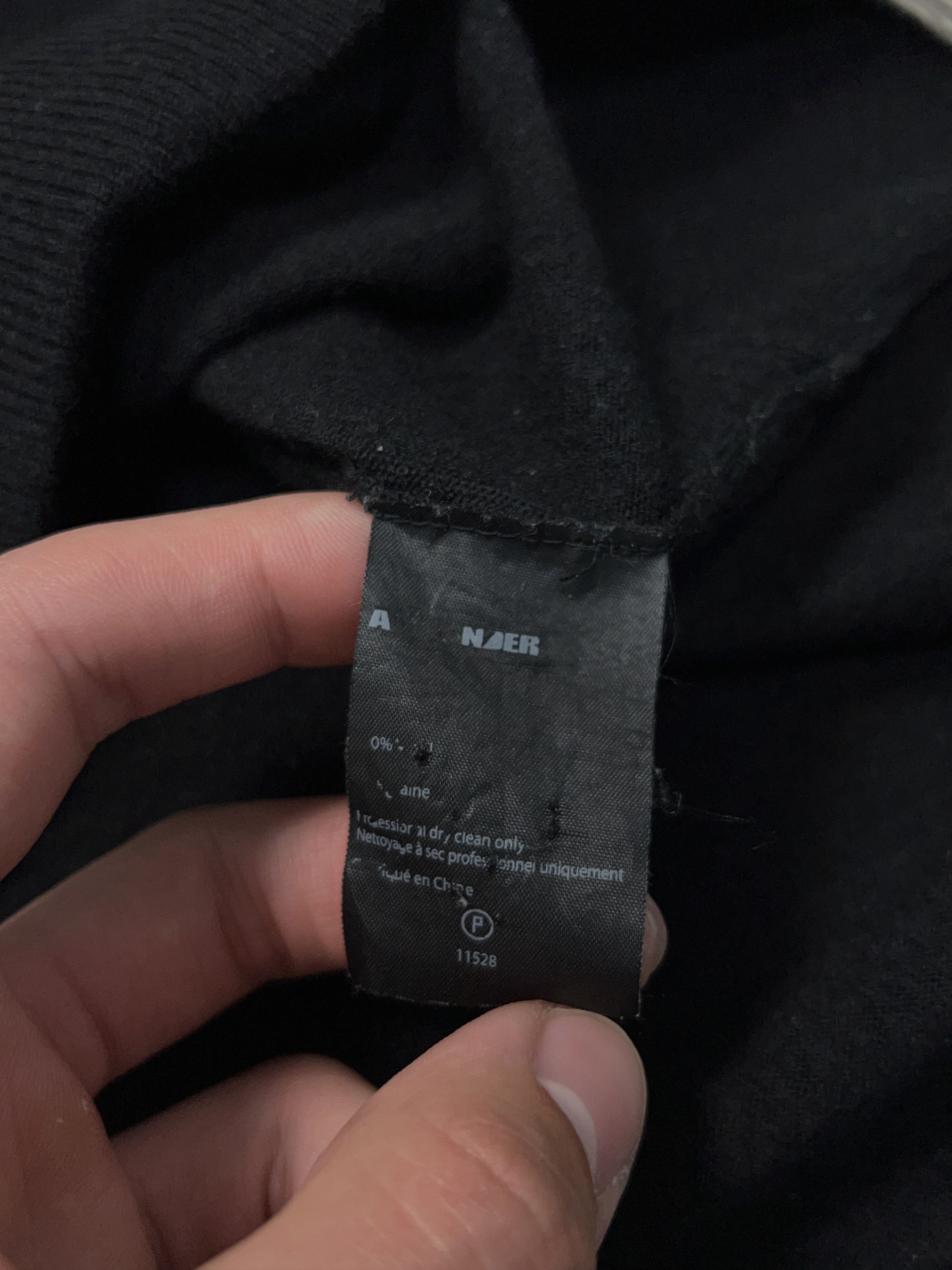 Alexander Wang Assymetrical Sweater Jumper Pullover Wool Black Size M Size M / US 6-8 / IT 42-44 - 5 Thumbnail