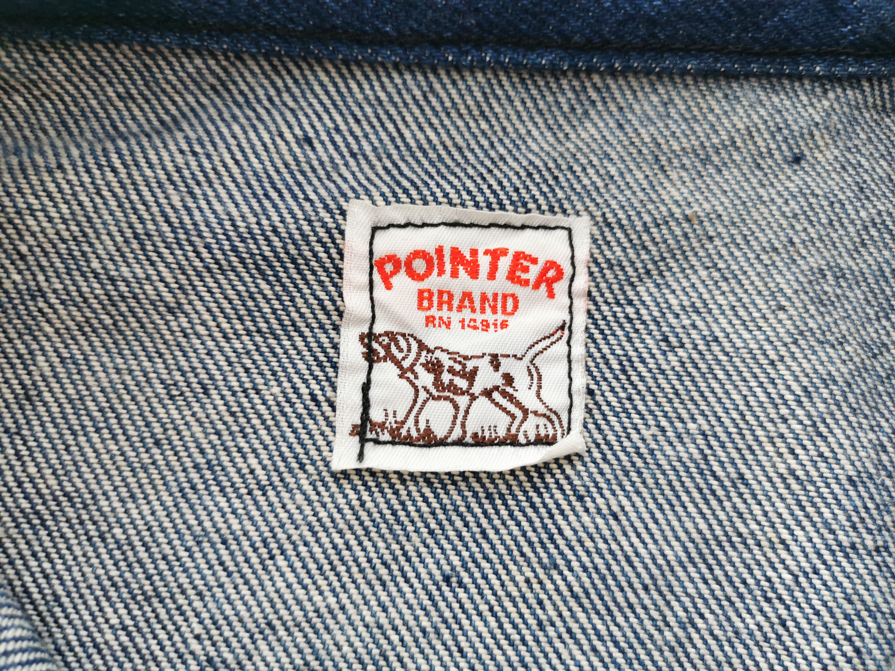 Pointer Vintage 90's Pointer Chore Denim Jacket Made In USA Size M Size US M / EU 48-50 / 2 - 5 Thumbnail