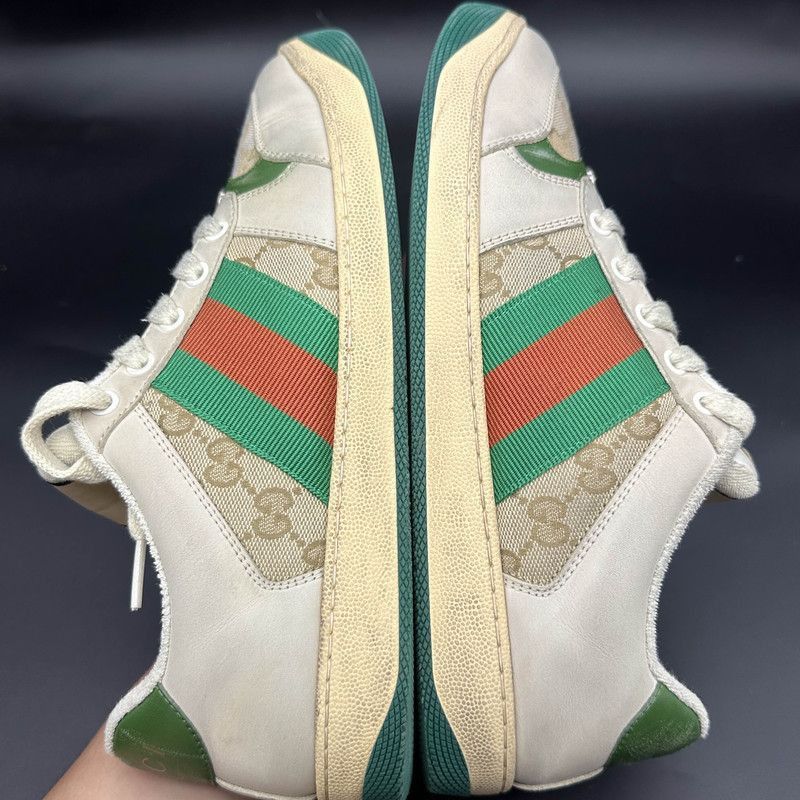 Gucci Gucci Screener Dirty Sneakers for Men - Size US 7.5 / EU 40-41 - 8 Thumbnail