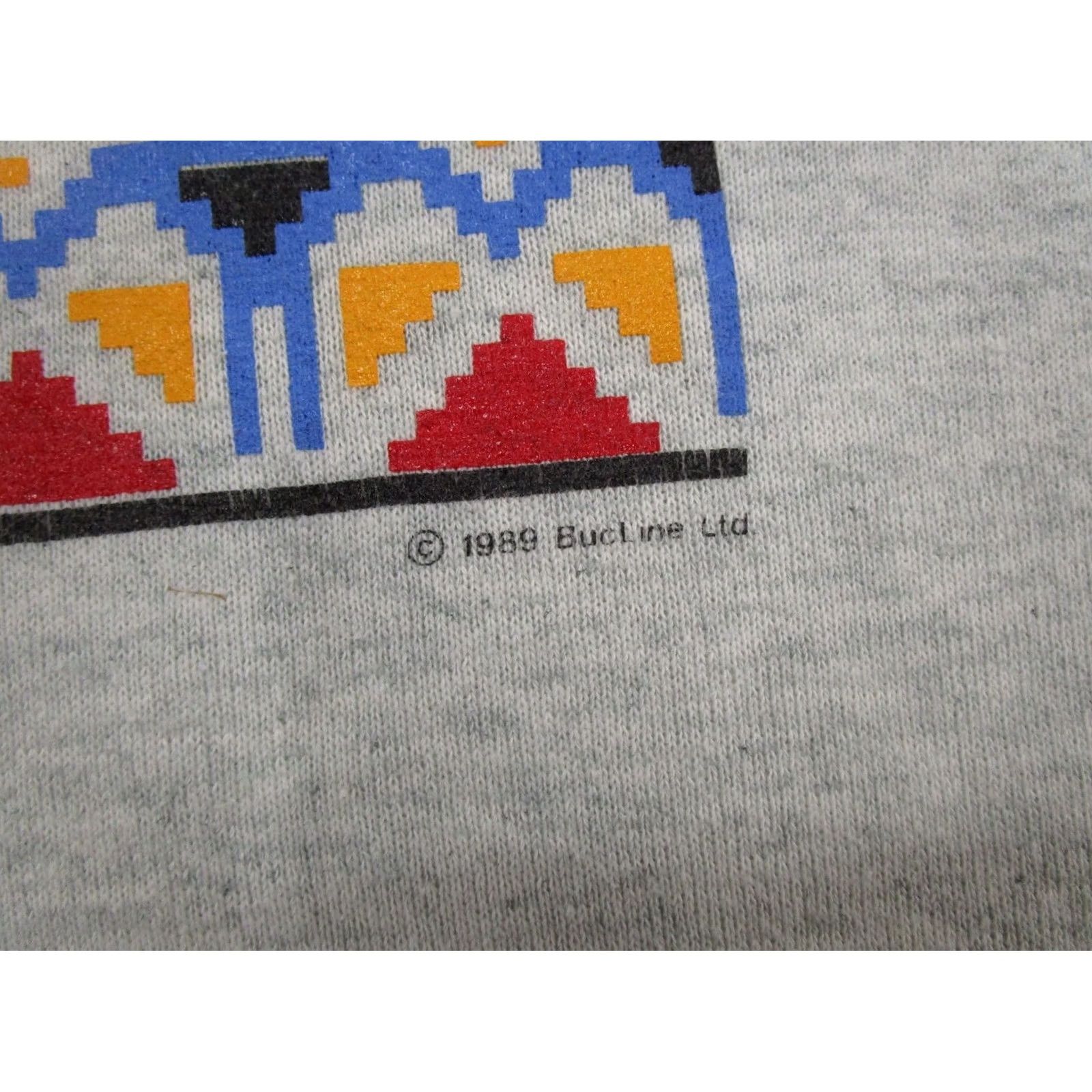 Fruit Of The Loom VTG 80s Wisconsin Black Bear Graphic Raglan Sleeve Crewneck Sweatshirt XL Gray Fruit of the Loom Men Sweatshirt Crew Neck Long Sleeve Size US XL / EU 56 / 4 - 3 Thumbnail