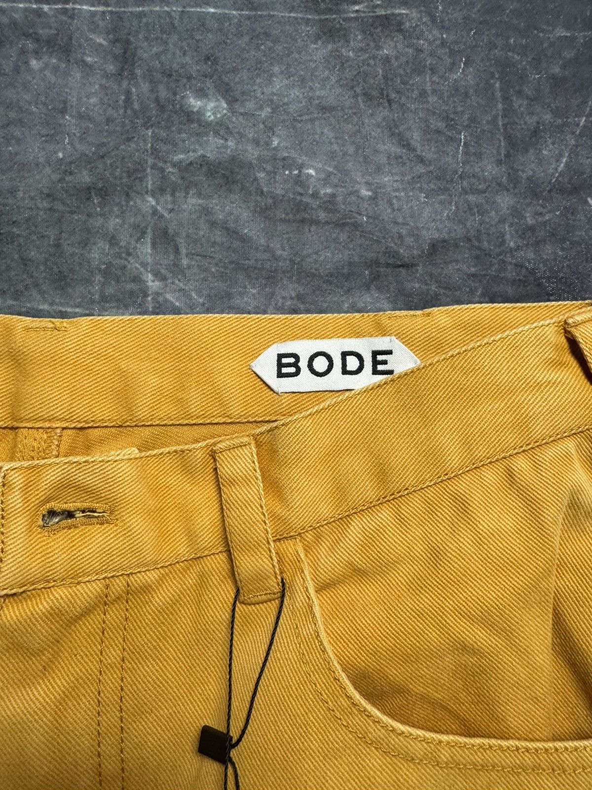 Bode Bode KnollyBrook Trousers in Yellow Size 31 Size US 31 - 11 Thumbnail