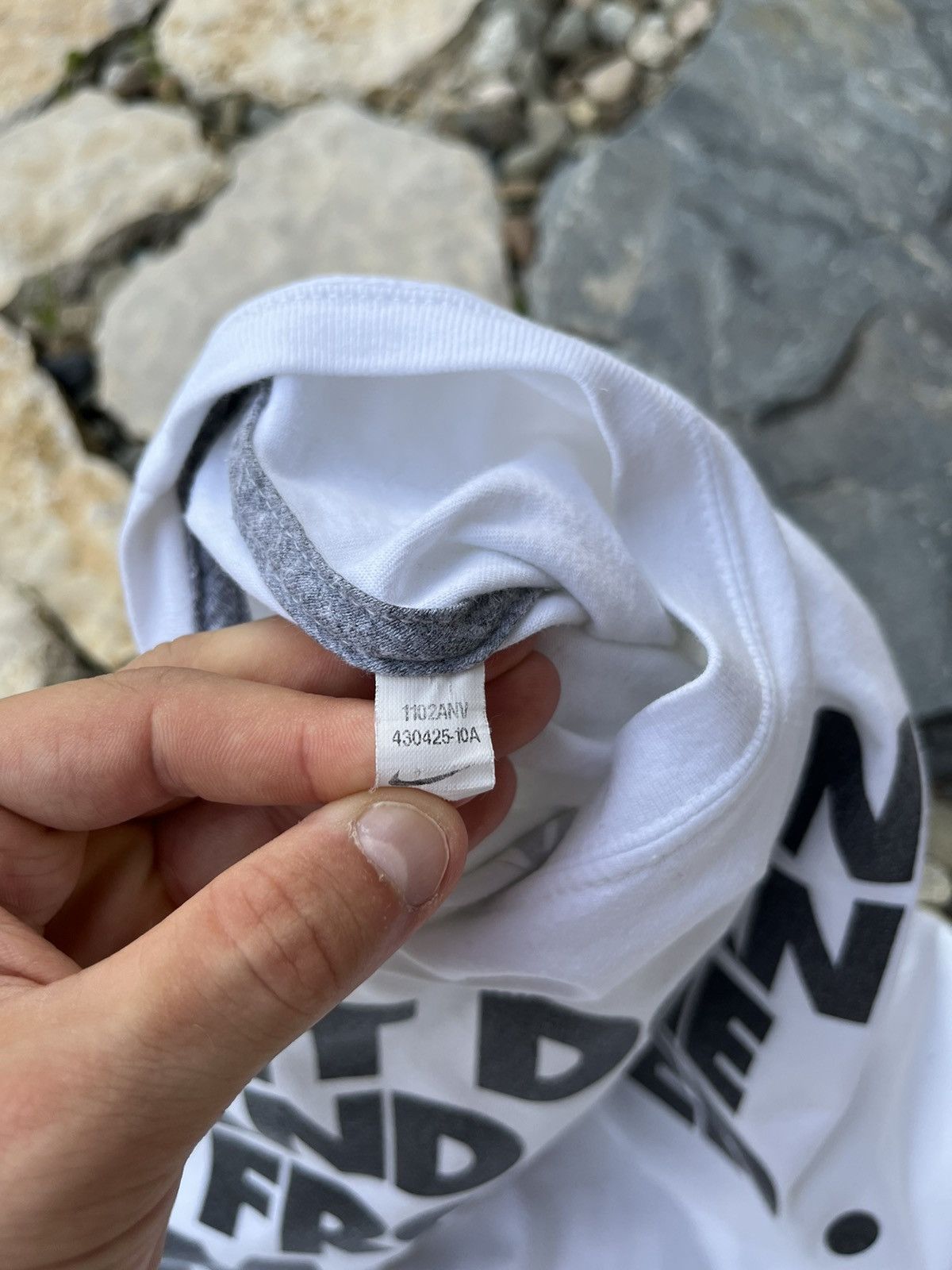 Nike × Vintage Nike Sit Down And Learn From The Master y2k t-shirt tee hype Size US L / EU 52-54 / 3 - 11 Thumbnail
