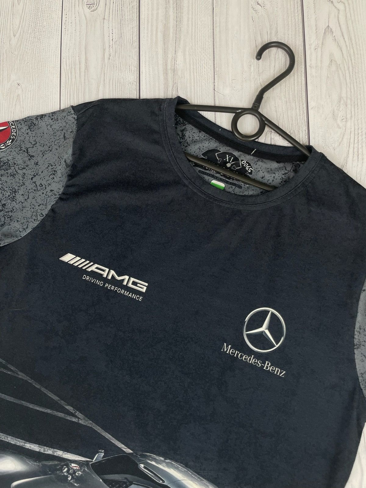 Mercedes-Benz Vintage Mercedes Benz racing tee AMG big logo rare size XL Size US XL / EU 56 / 4 - 4 Thumbnail