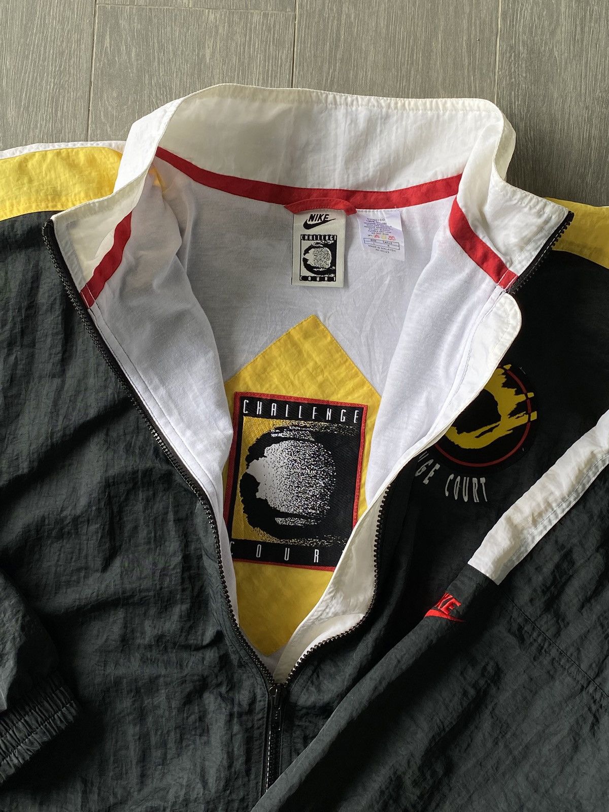 Nike Vintage 90’s Nike Challenge Court Jacket🔥🎾 Size US L / EU 52-54 / 3 - 5 Thumbnail