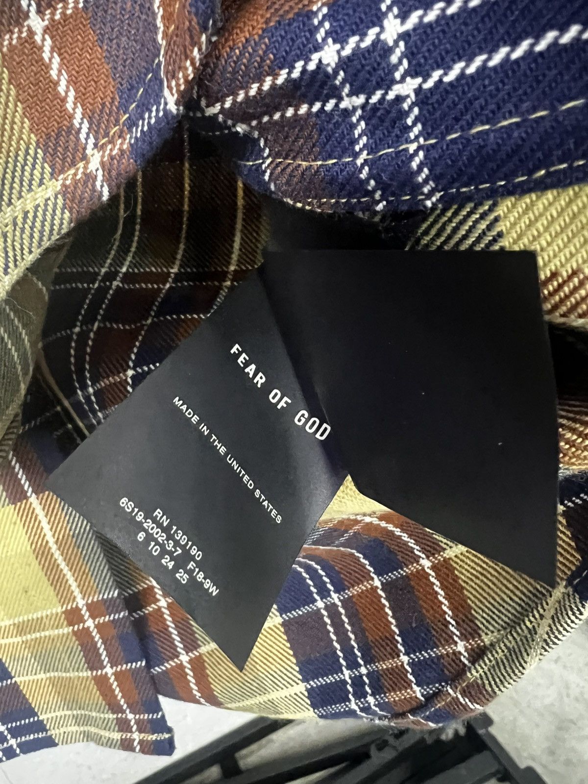 Fear of God Fear Of God Sixth Collection Flannel Size US M / EU 48-50 / 2 - 4 Thumbnail