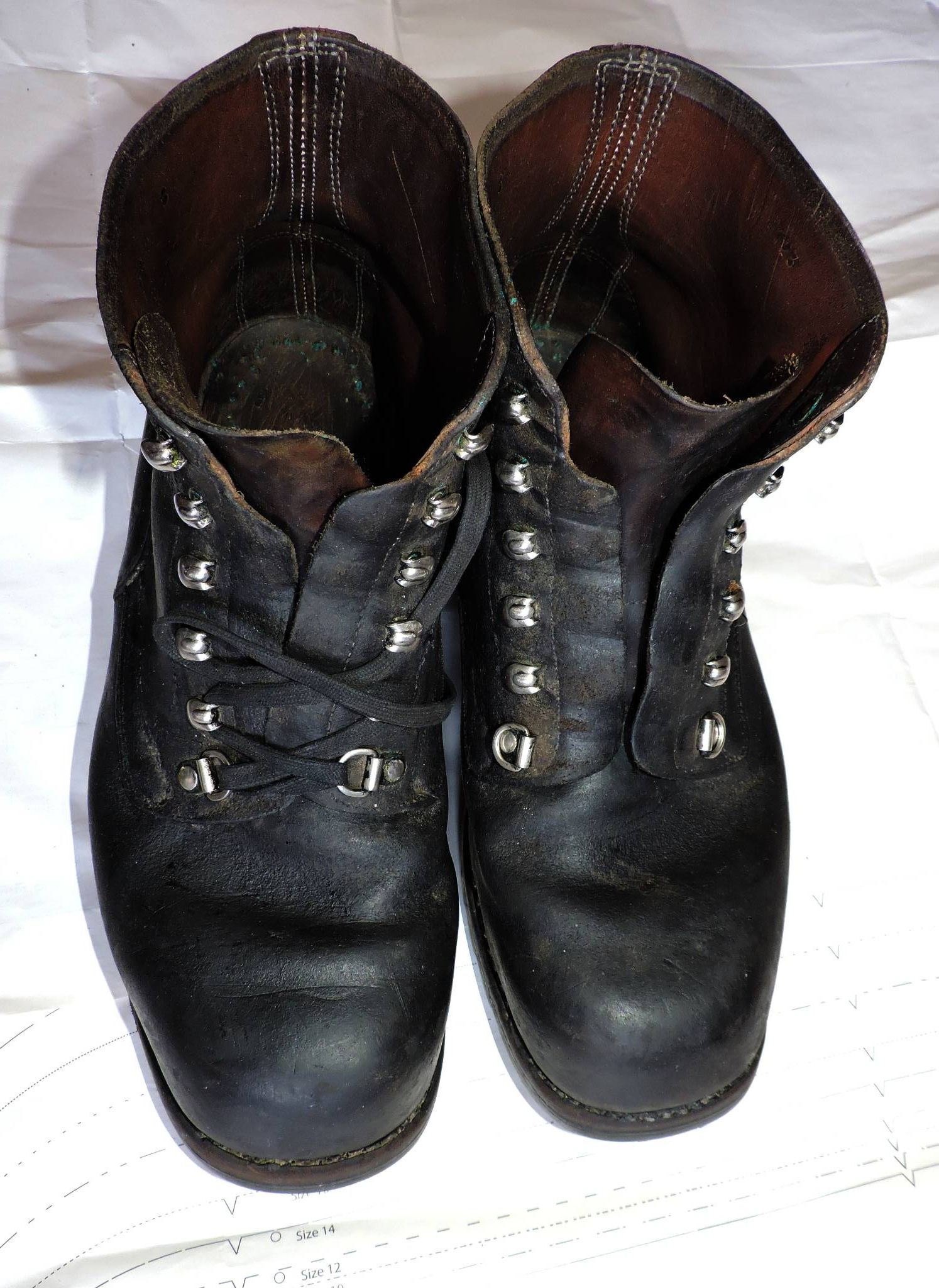 Vintage Vintage 60s Rare Minerva Swiss military boots Size US 9 / EU 42 - 3 Thumbnail