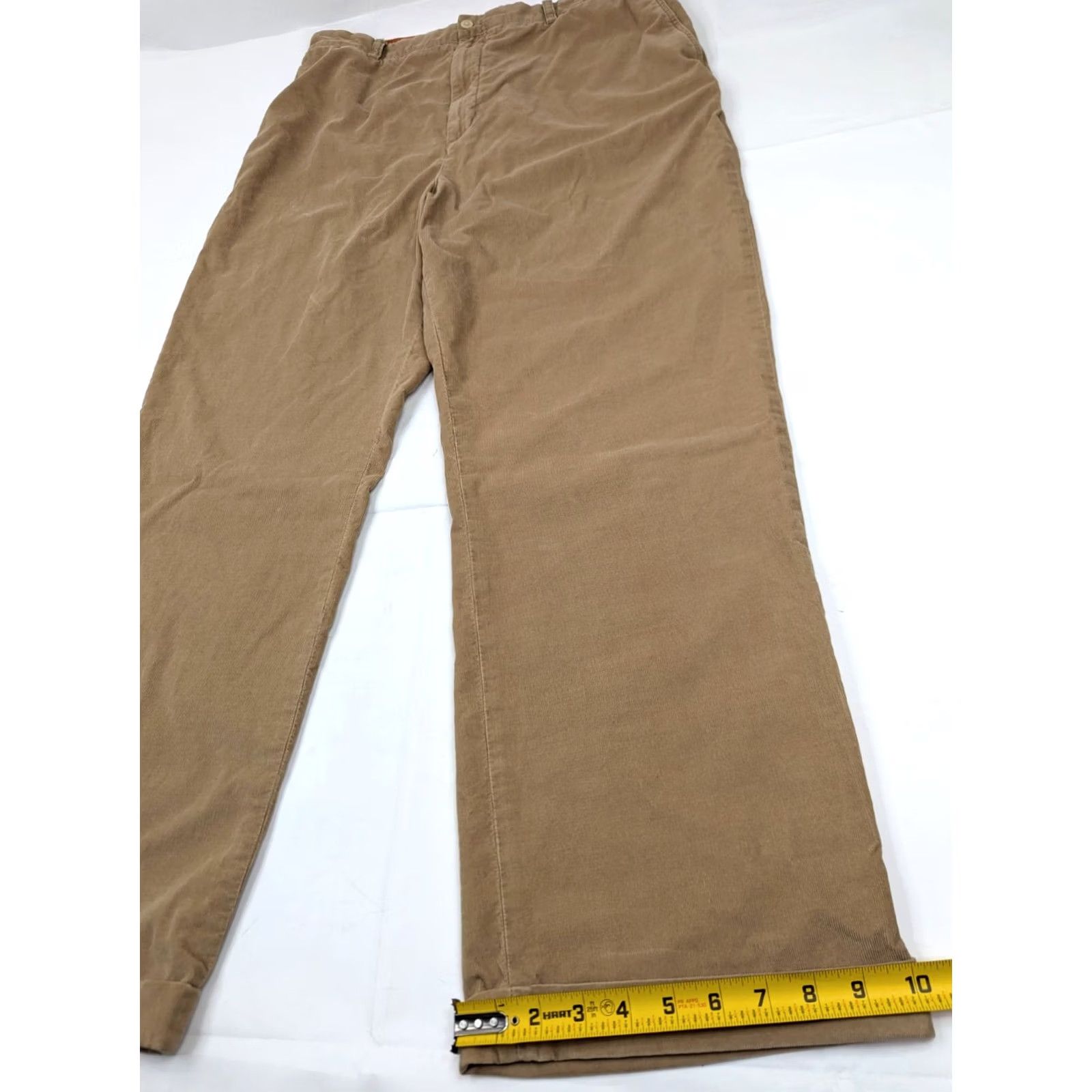 Vineyard Vines Vineyard Vines Cotton Corduroy 5-Pocket Straight Leg Pants Men 40 (Fits 37x30.5) Beige Brown Size US 37 - 2 Thumbnail