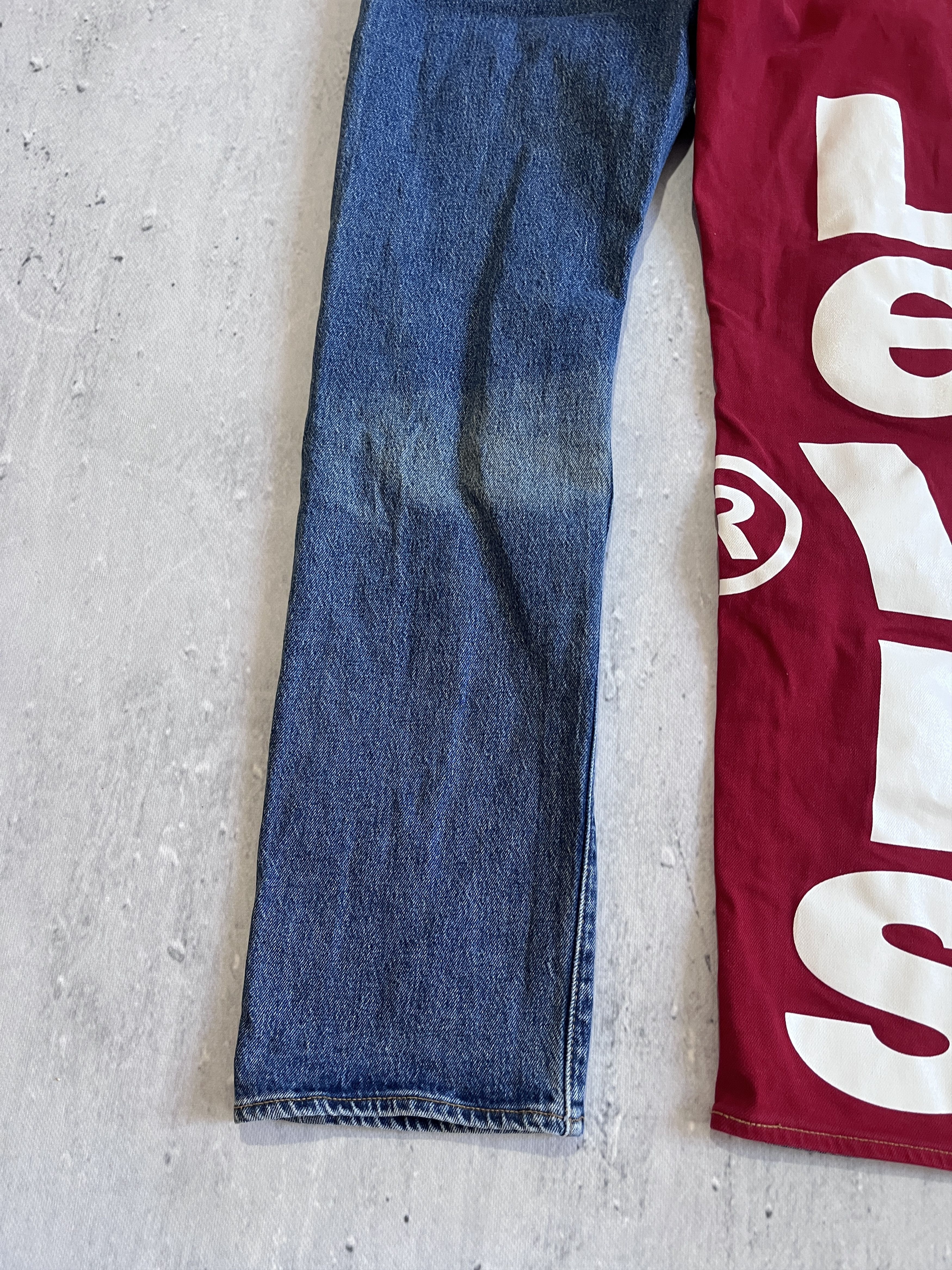 Levi's LEVI'S 541 ATHLETIC TAPER COLORBLOCK STRAIGHT DENIM PANTS Size US 29 - 4 Thumbnail
