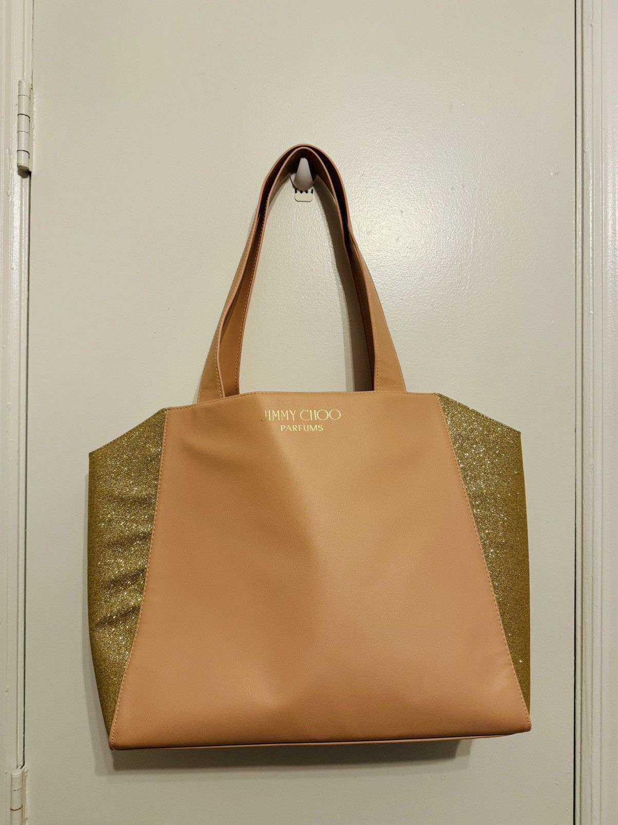 Jimmy Choo Jimmy Choo Pink, Gold Tote Bag Size ONE SIZE - 1 Thumbnail