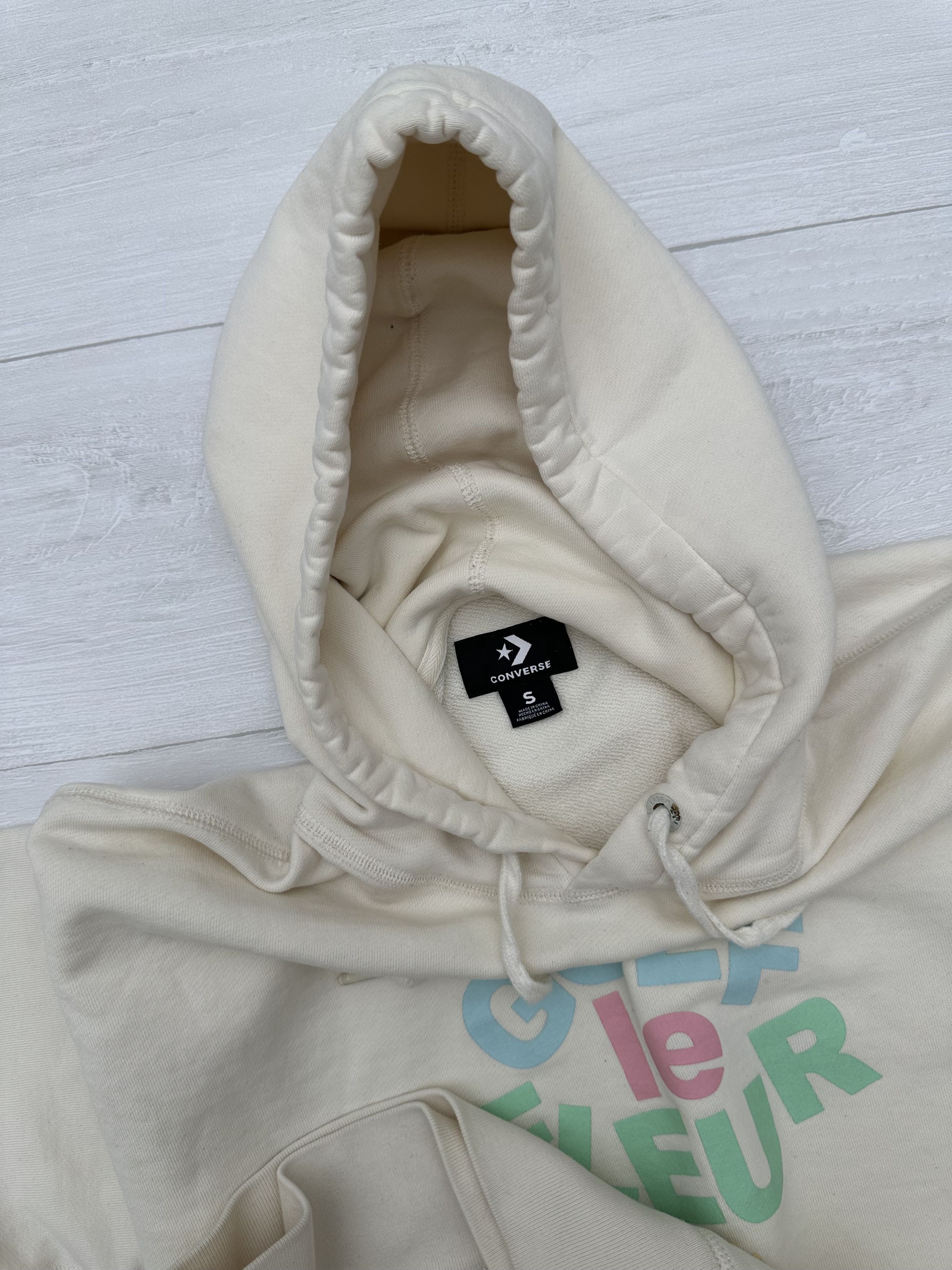 Converse Golf Wang Le Fleur Converse Logo Hoodie Sz. Small Tyler Size US S / EU 44-46 / 1 - 6 Thumbnail