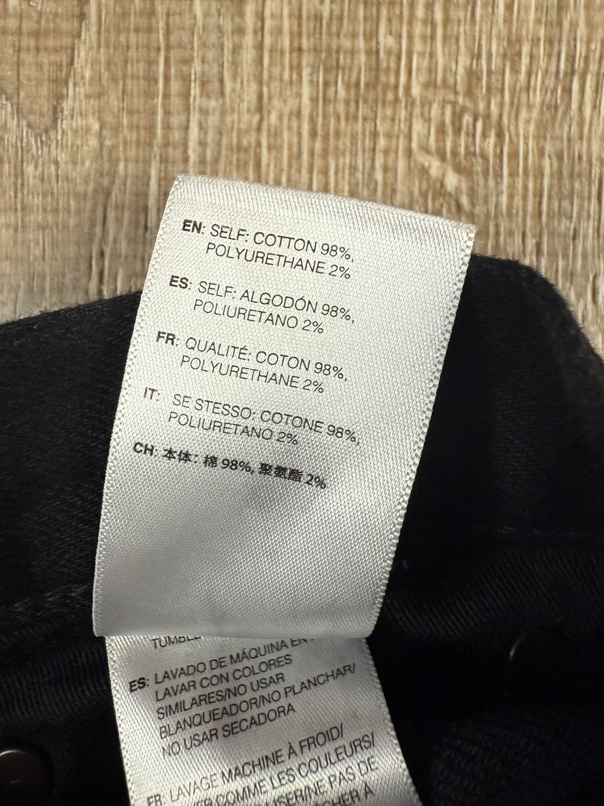 John Elliott John Elliott Black Jeans Size US 31 - 7 Thumbnail