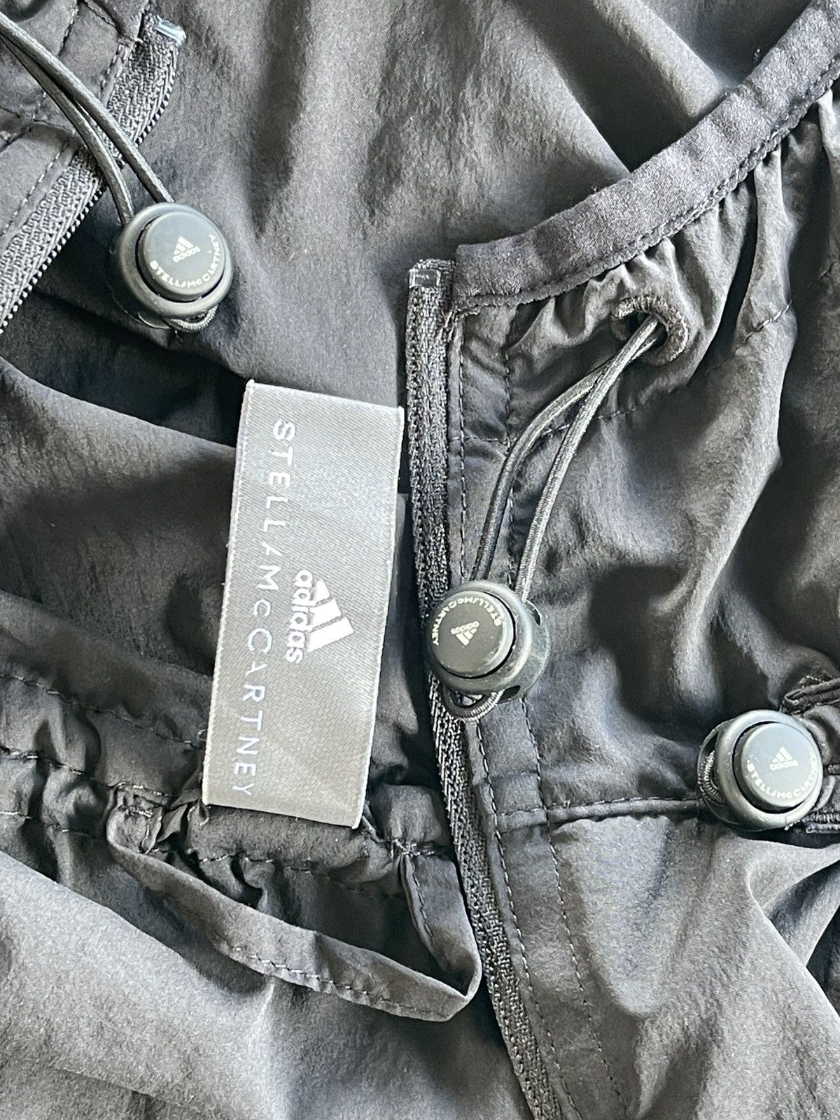 Adidas × Stella McCartney Adidas X Stella Mccartney Shirred Hoodie Jacket Size M / US 6-8 / IT 42-44 - 8 Thumbnail
