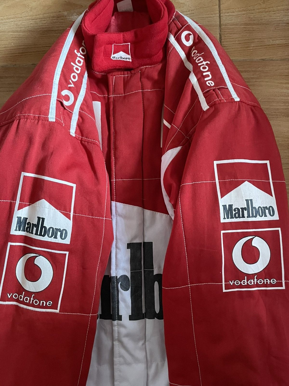 Marlboro Vintage Marlboro Bomber Jacket Size US L / EU 52-54 / 3 - 5 Thumbnail