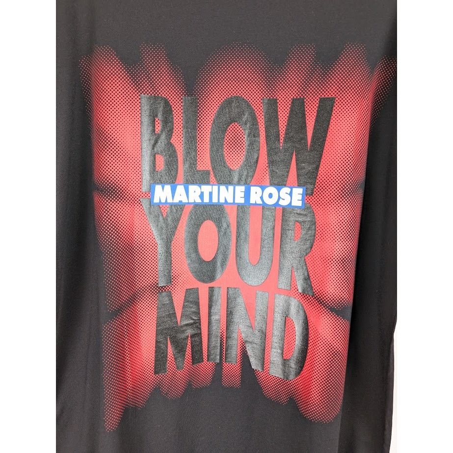 Martine Rose o1rshd1 Oversize Short Sleeve T-Shirt in Black Size US S / EU 44-46 / 1 - 12 Thumbnail
