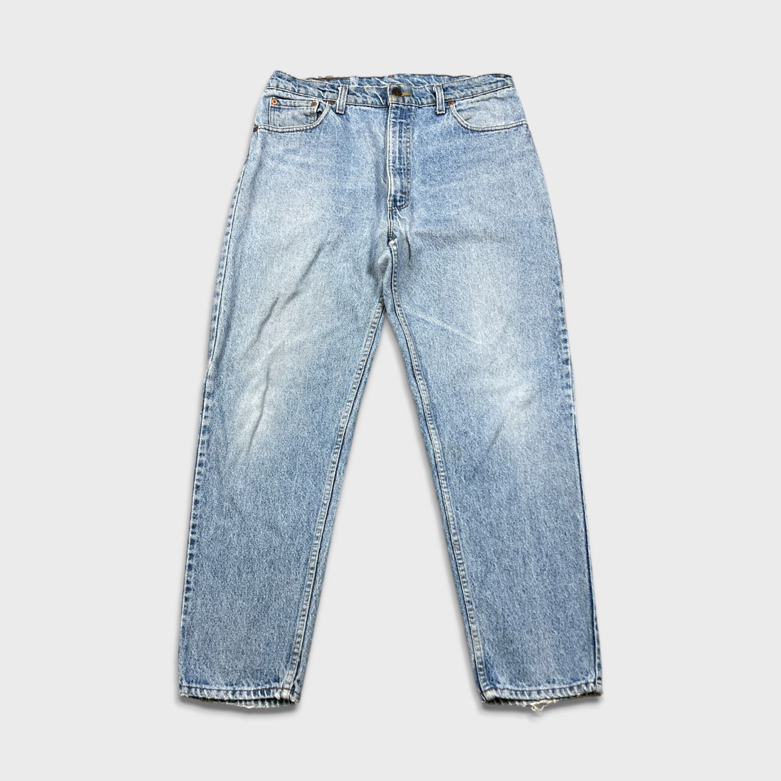 Levi's × Levi's Vintage Clothing Levi's Jeans 34x30 Baggy Relaxed Taper USA 90s Denim Pants Size US 34 / EU 50 - 1 Thumbnail