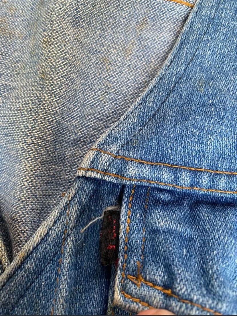 Levi's × Levi's Vintage Clothing × Vintage Vintage 90s Levis Denim Vest jacket Size ONE SIZE - 3 Thumbnail