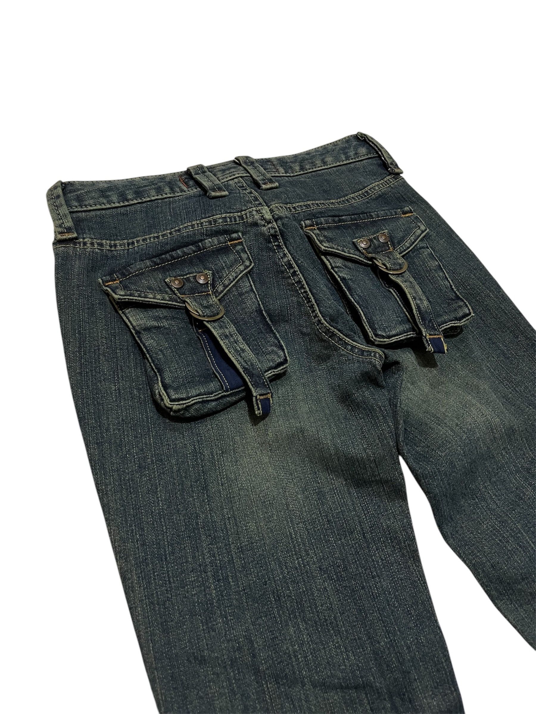 Japanese Brand LAST PRICE Japanese Brand Et Boite Bootcut Denim Jeans Size 23" - 2 Thumbnail