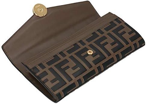 Fendi o1s1wg110426 Size:OS/Continental in Brown Size ONE SIZE - 4 Thumbnail