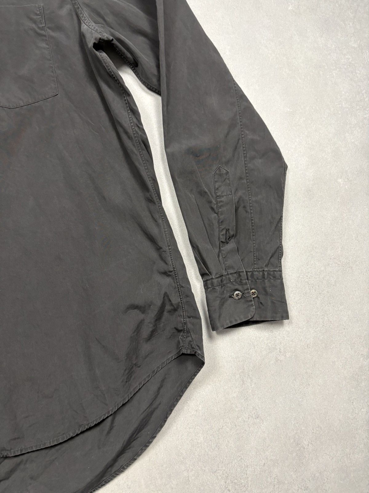 Jil Sander Jil Sander Black Button Up Shirt Tailor Made Italy Size 40 Size US L / EU 52-54 / 3 - 4 Thumbnail