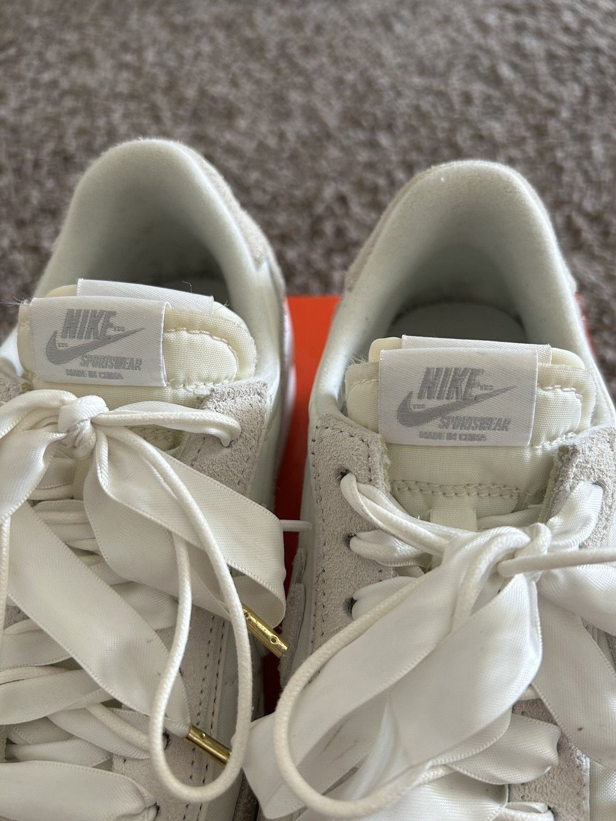 Nike × Sacai Nike Sacai Waffle White Nylon Size US 8 / EU 41 - 3 Thumbnail