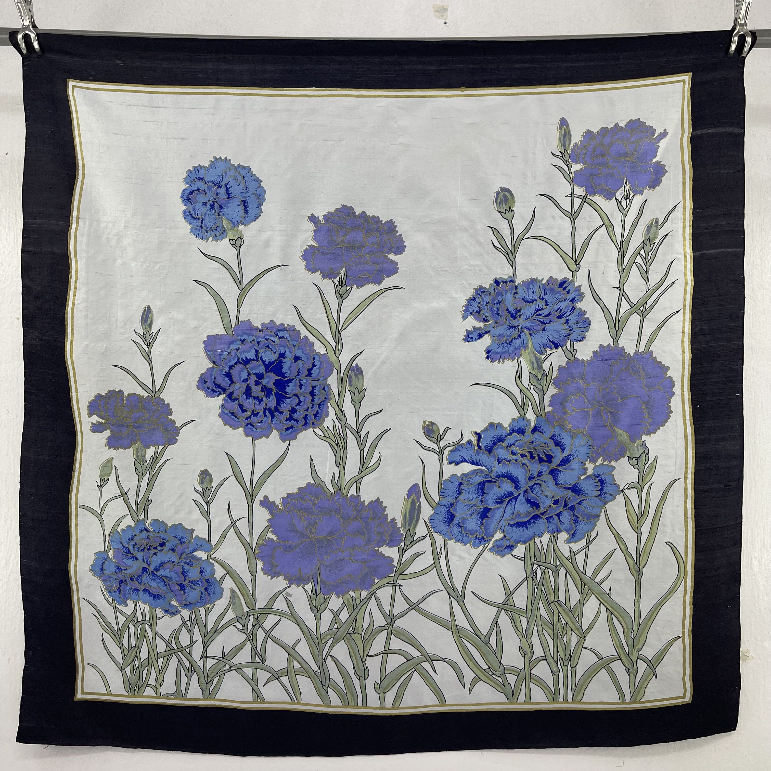 Other Vintage Thai Silk Scarf - S7025 Size ONE SIZE - 4 Thumbnail
