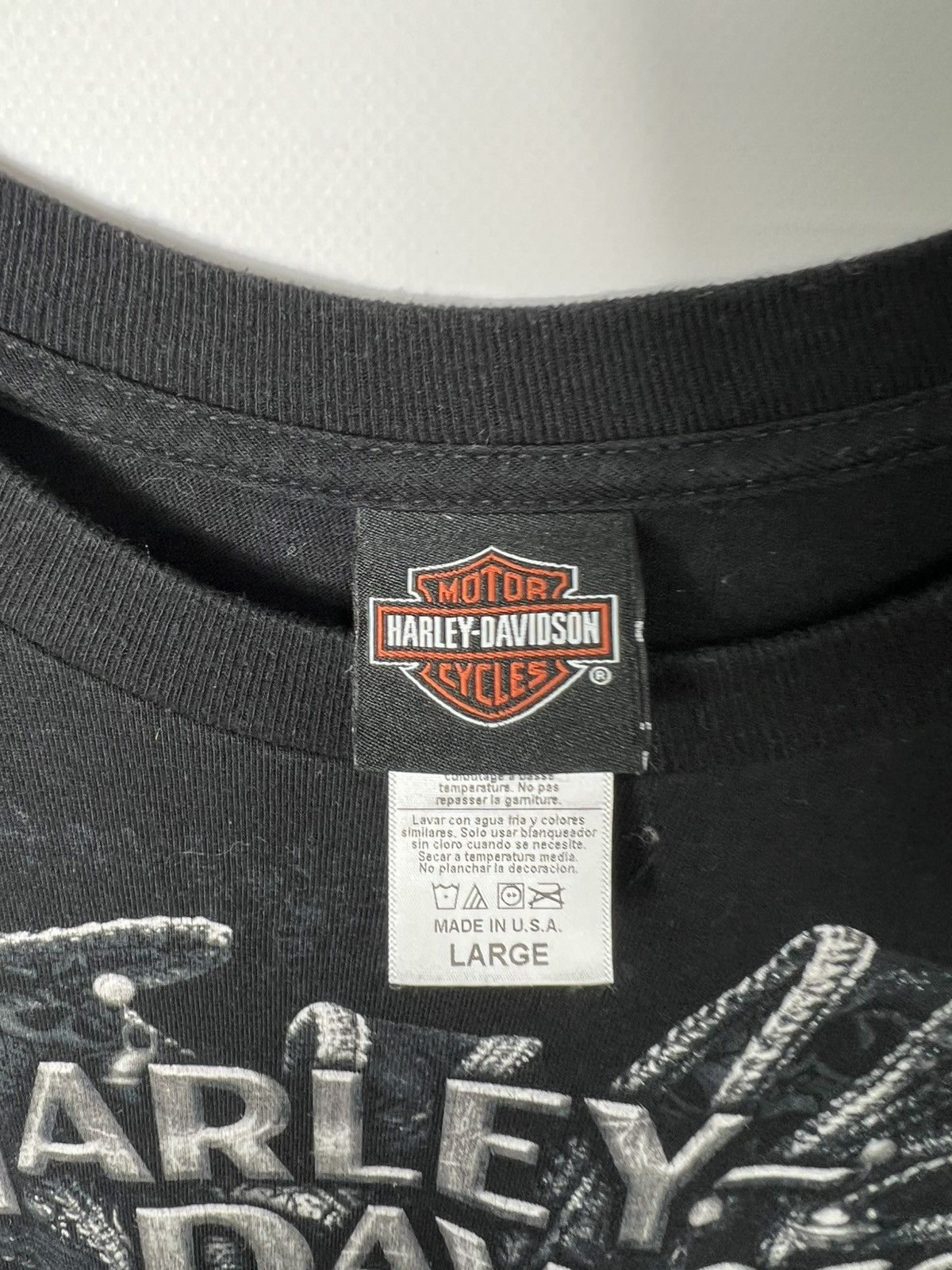 Harley Davidson Vintage streetwear racing Moto Harley Davidson y2k t-shirt Size US L / EU 52-54 / 3 - 4 Thumbnail