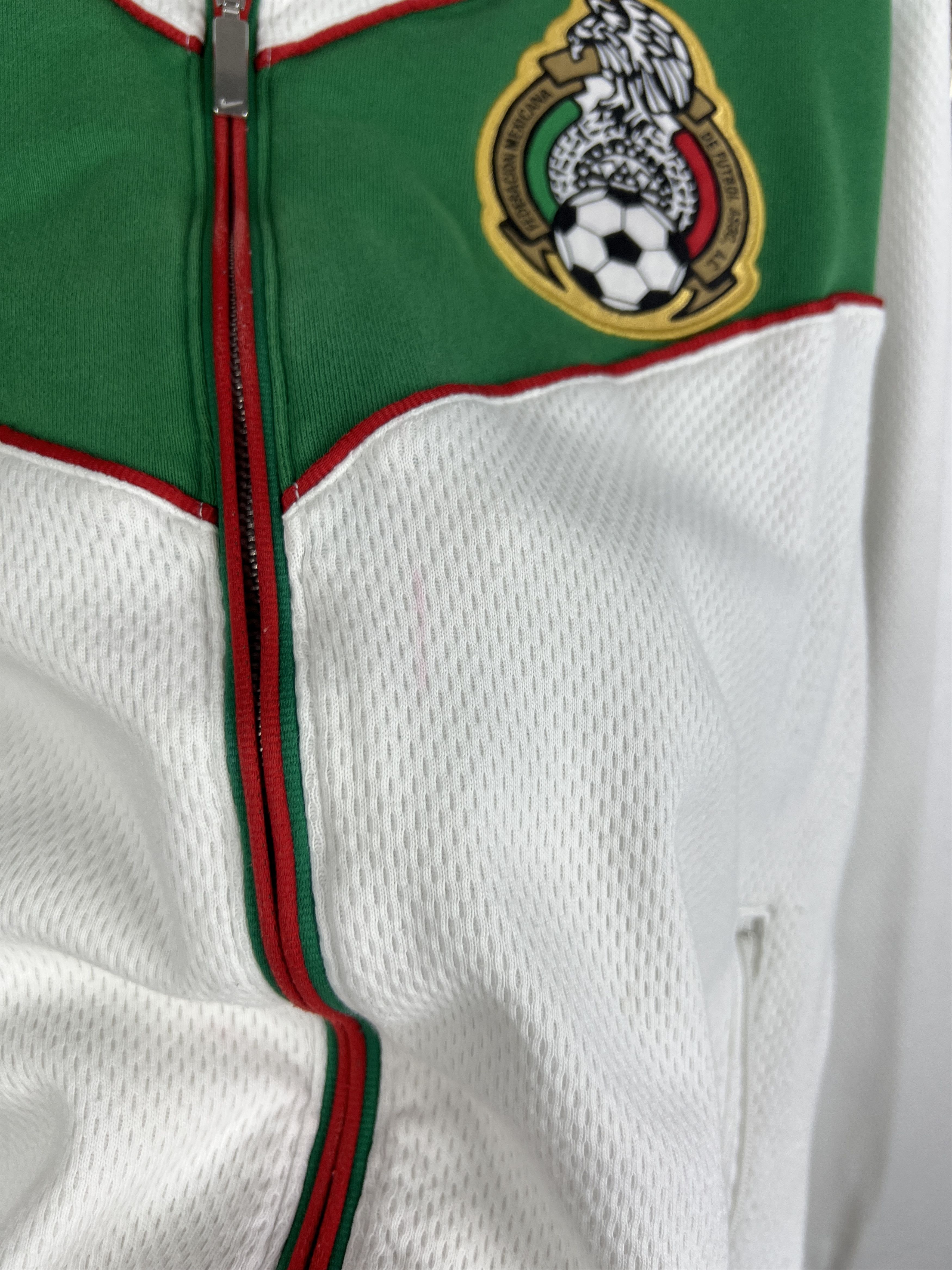 Nike Mexico World Cup Football Jacket Soccer Track Top Zip Size US M / EU 48-50 / 2 - 8 Thumbnail