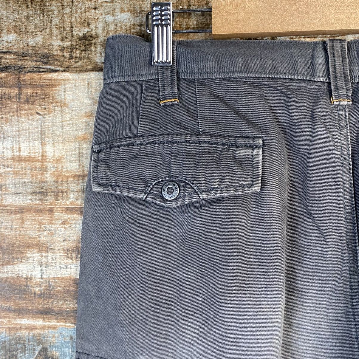Japanese Brand DL Xebec Brown Cargo Multipocket Pants #C966 Size US 31 - 18 Thumbnail