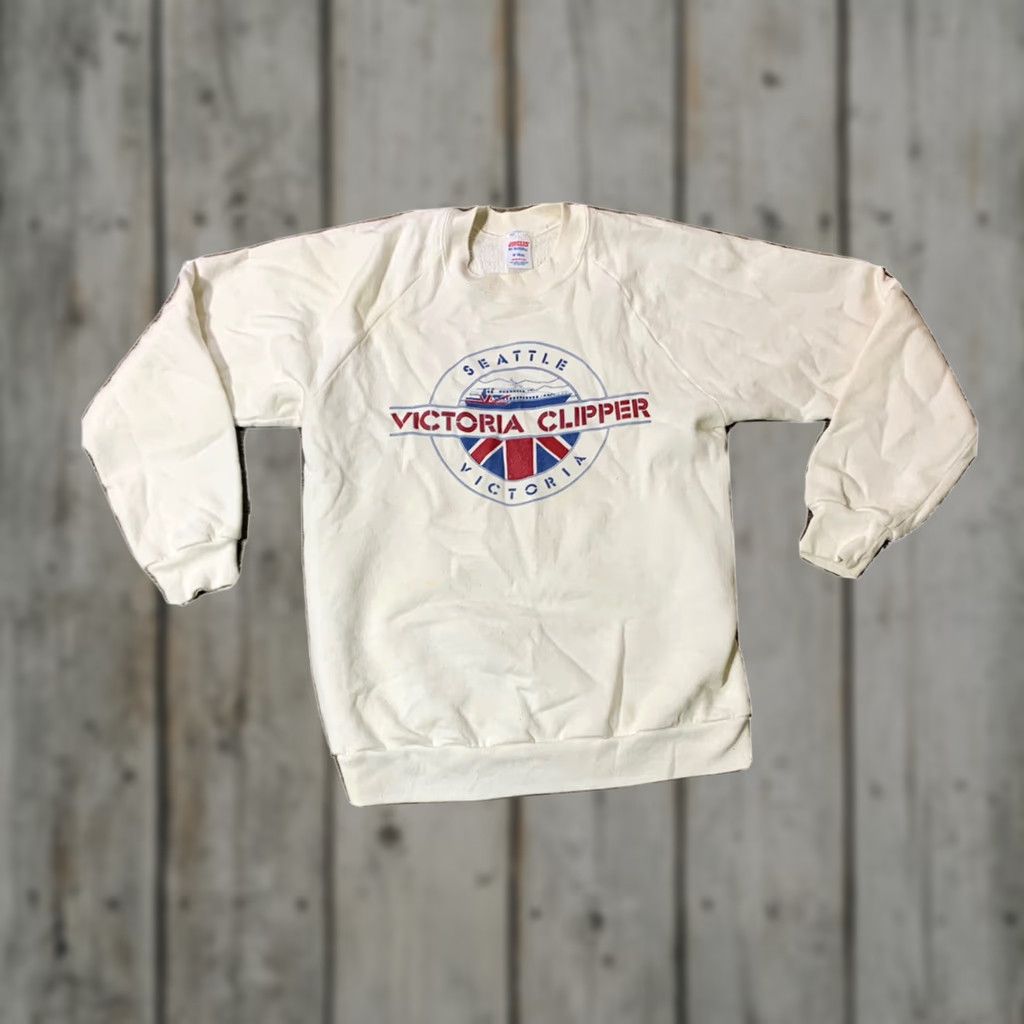 Jerzees Seattle Clipper Russell Mens Medium Crewneck Sweatshirt Extra Large XL Size US M / EU 48-50 / 2 - 1 Thumbnail