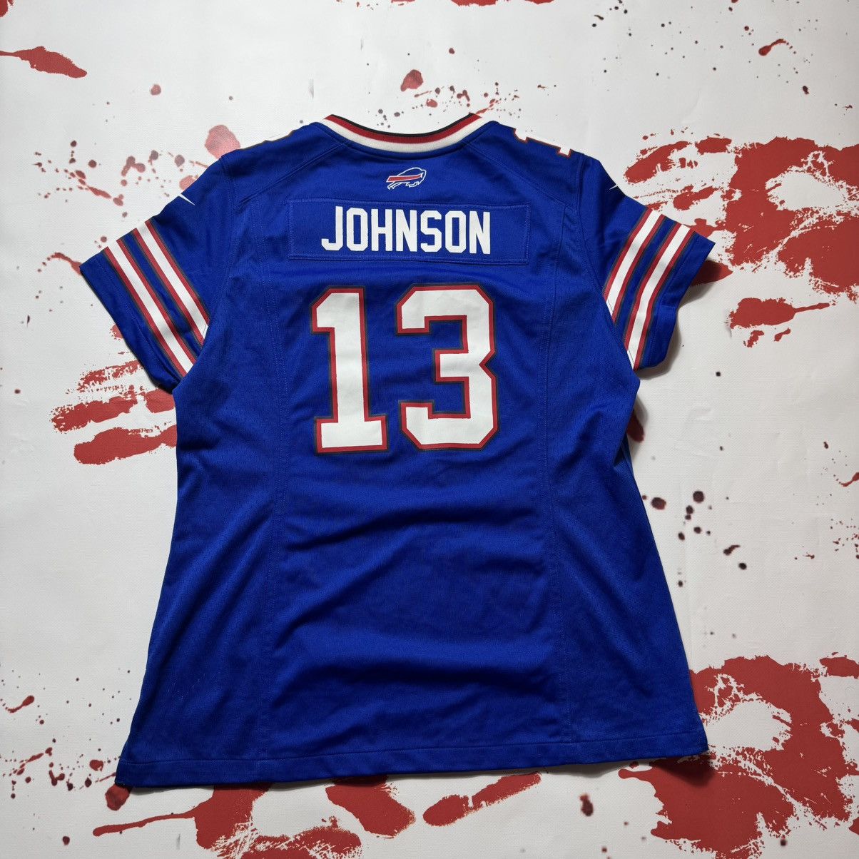 NFL × Nike × Vintage vintage 90s nike x nfl johnson 13 bills jersey Size US M / EU 48-50 / 2 - 1 Thumbnail