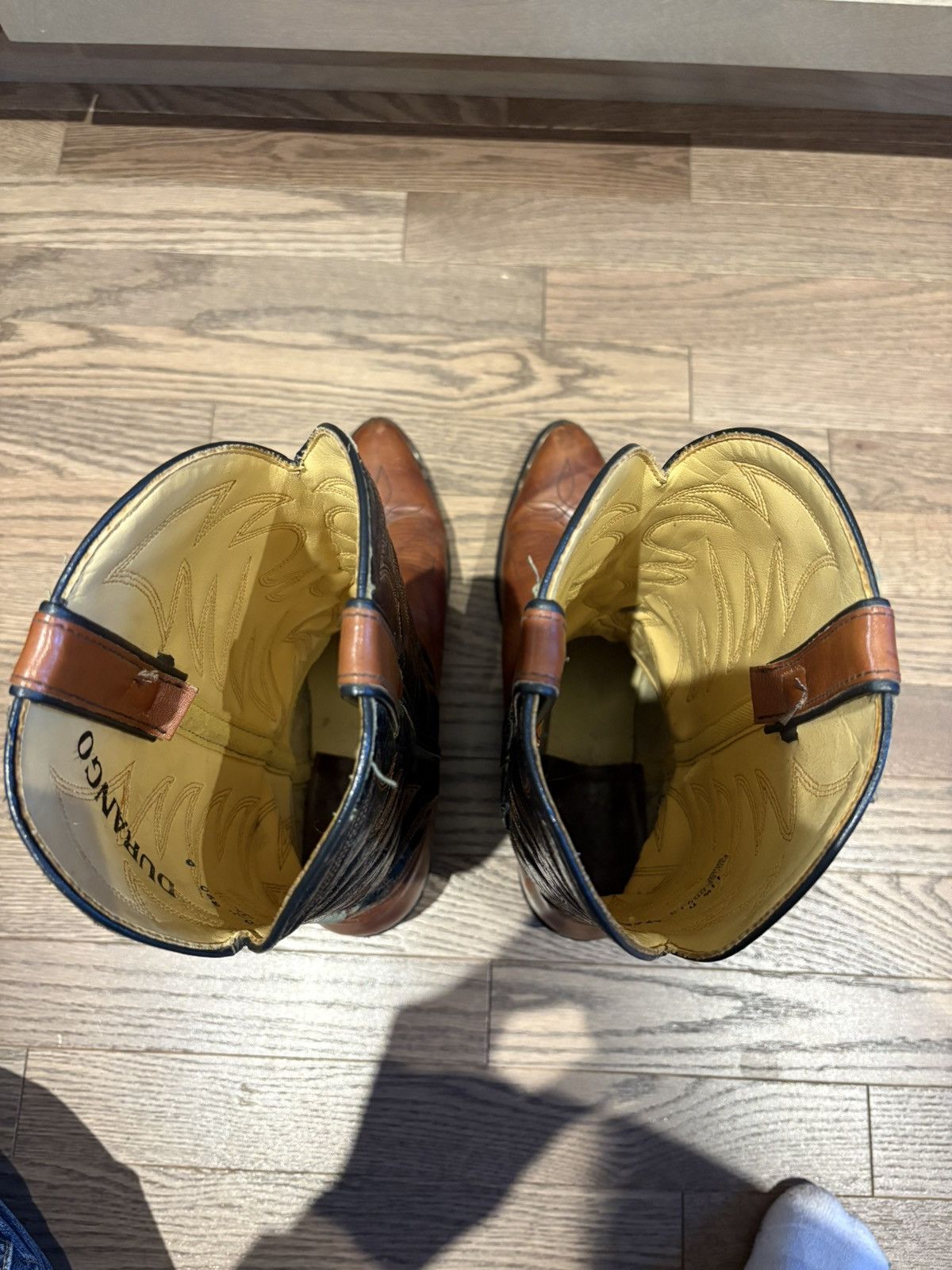Durango Durango Vintage Cowboy Boots 1990 Size US 11.5 / EU 44-45 - 6 Thumbnail