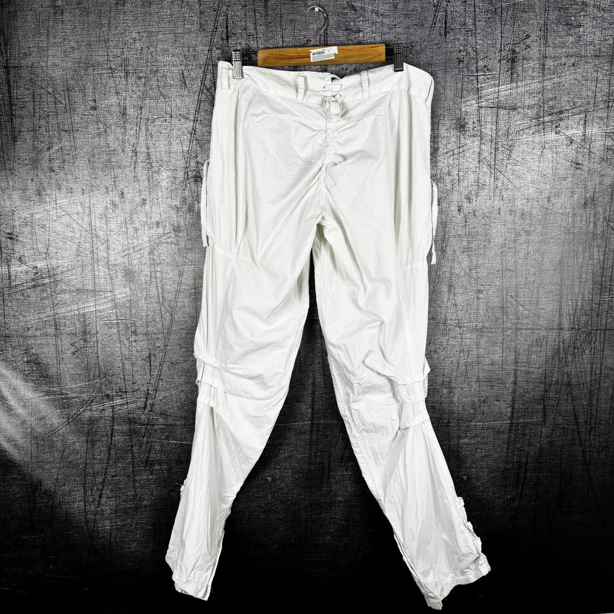 Marithe + Francois Girbaud Y2K Marithe Francois girbaud bondage avant-garde cargo pants Size 30" / US 8 / IT 44 - 12 Thumbnail