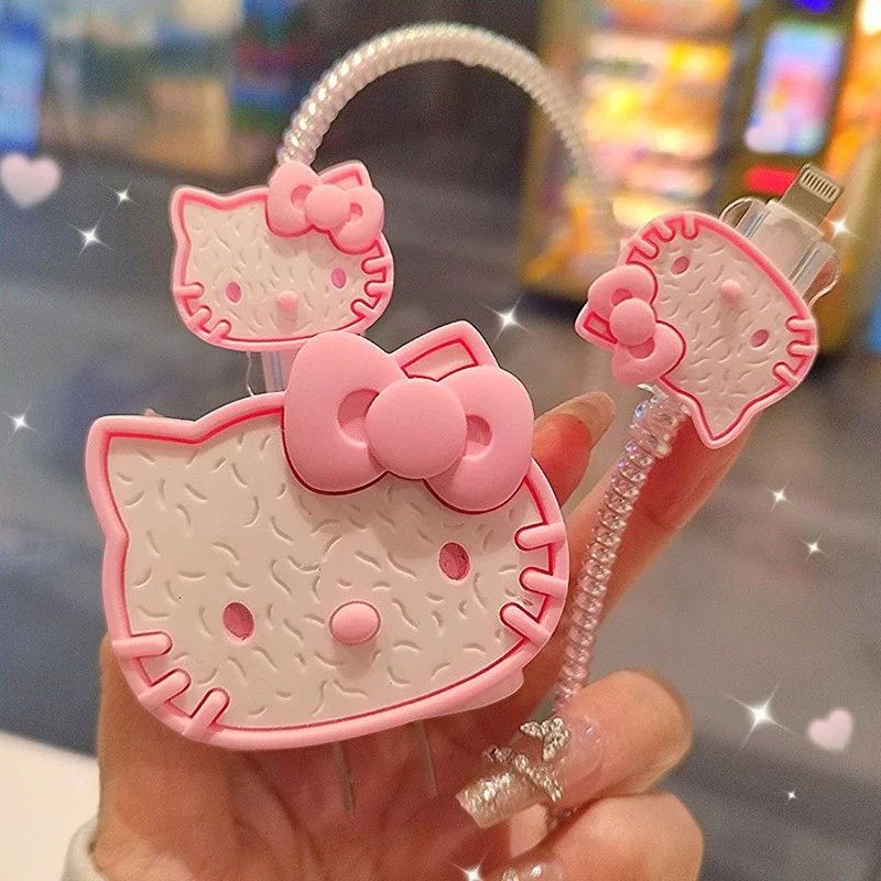 & Other Stories Hello Kitty iPhone Charger Cable Protector P74 Size ONE SIZE - 2 Thumbnail